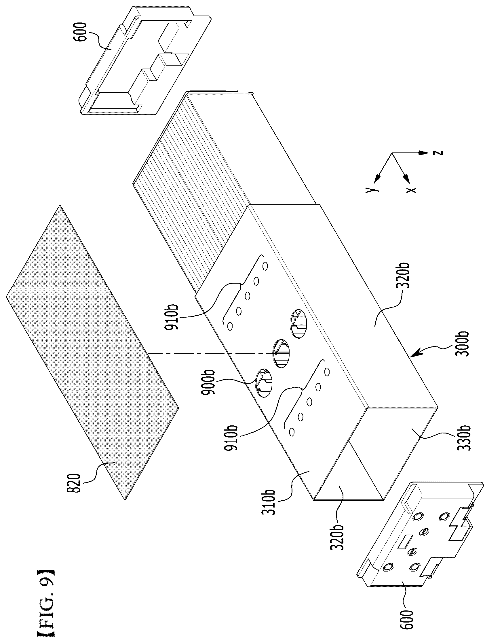 Patent US12327850 Figure 8 – Battery module and battery pack including the same