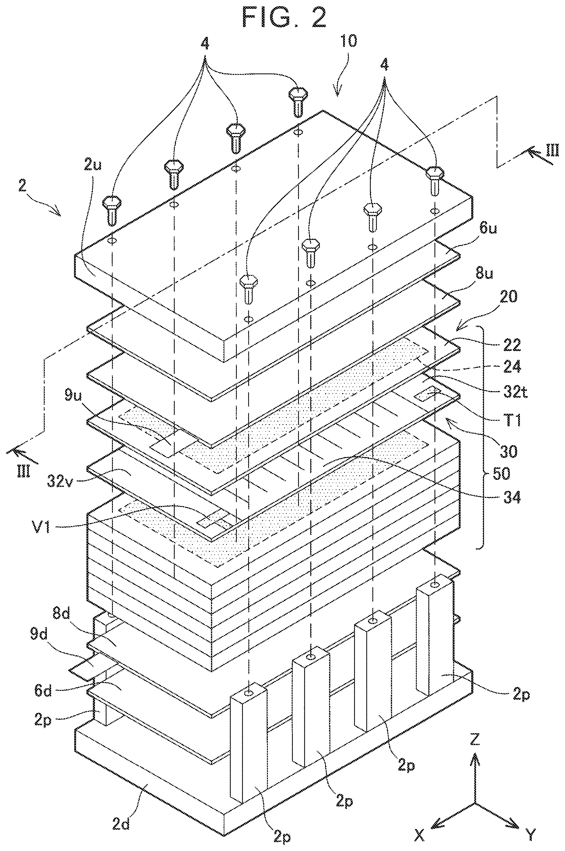 Patent US12327851 Figure 2 – Battery unit