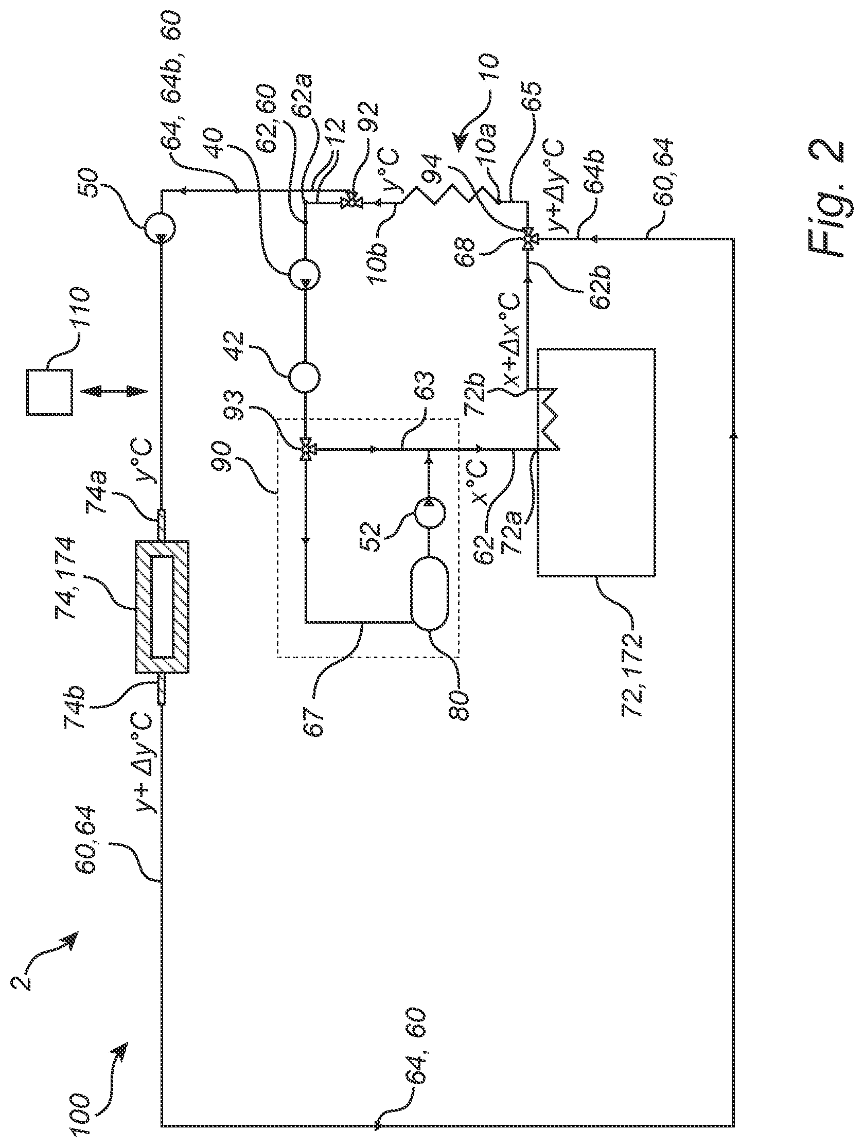 Patent US12327852 Figure 2 – Cooling system for a vehicle