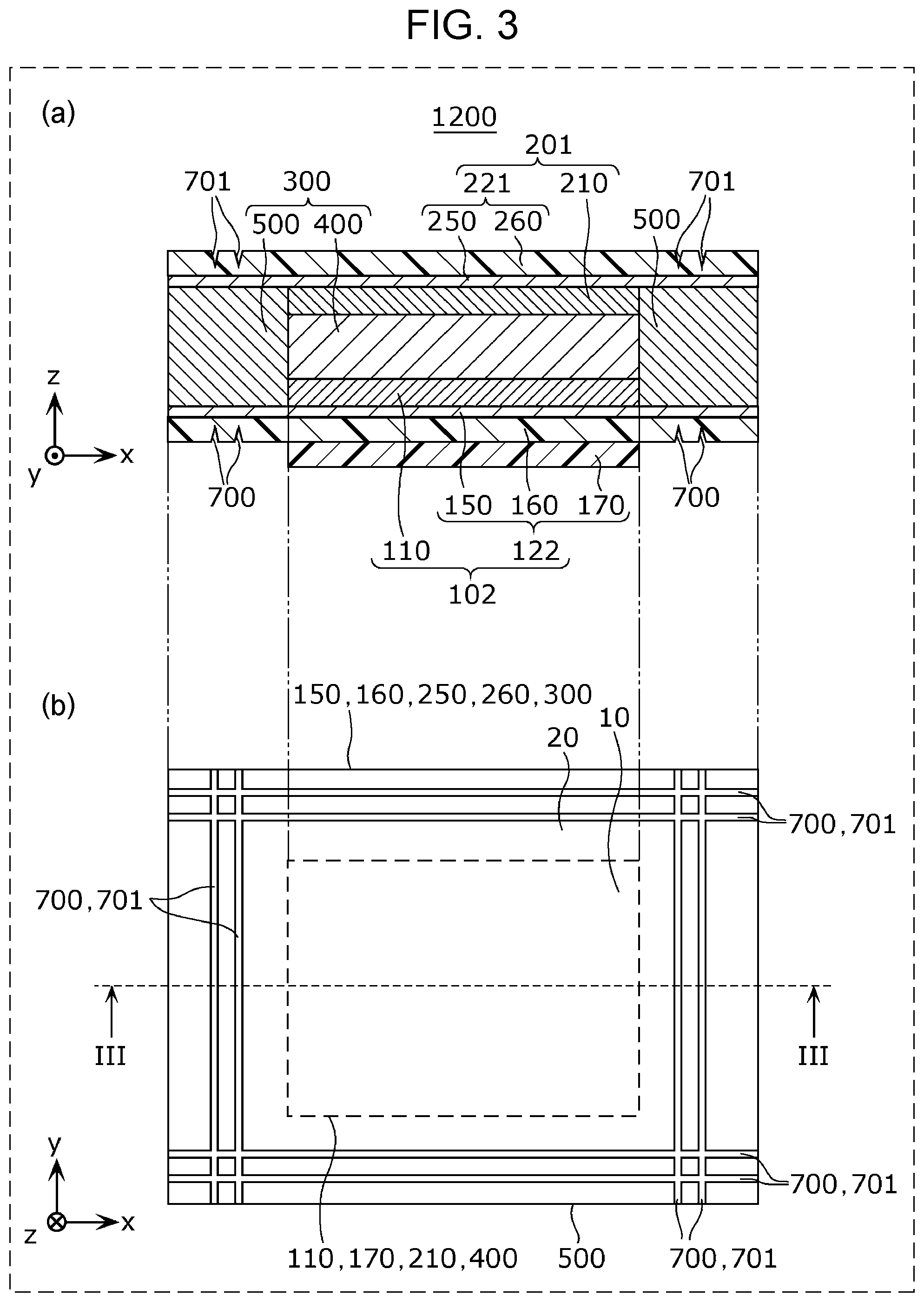 Patent US12327872 Figure 3 – All-solid battery including line-shaped structural defect in solid electrolyte layer or current collector