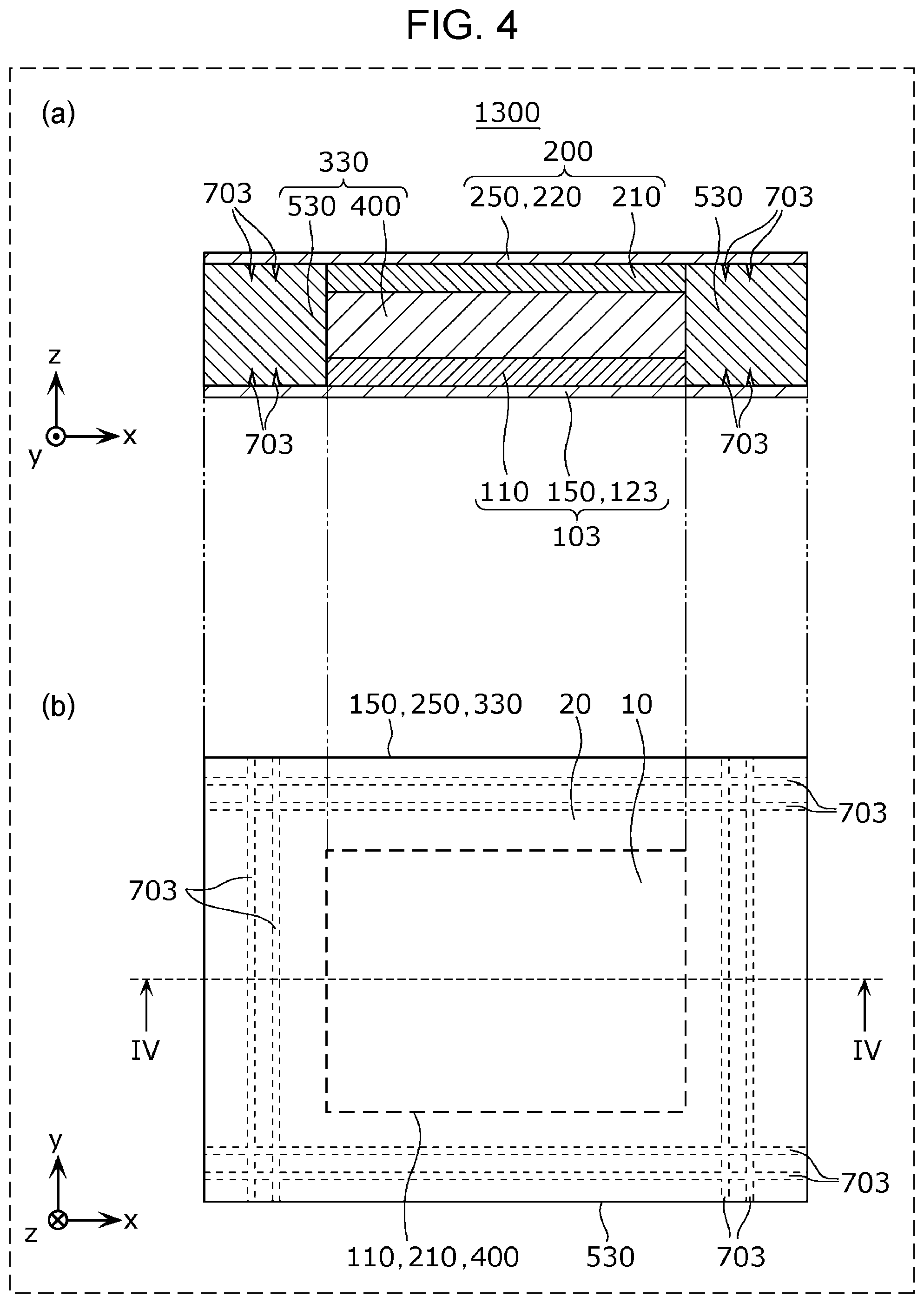 Patent US12327872 Figure 4 – All-solid battery including line-shaped structural defect in solid electrolyte layer or current collector
