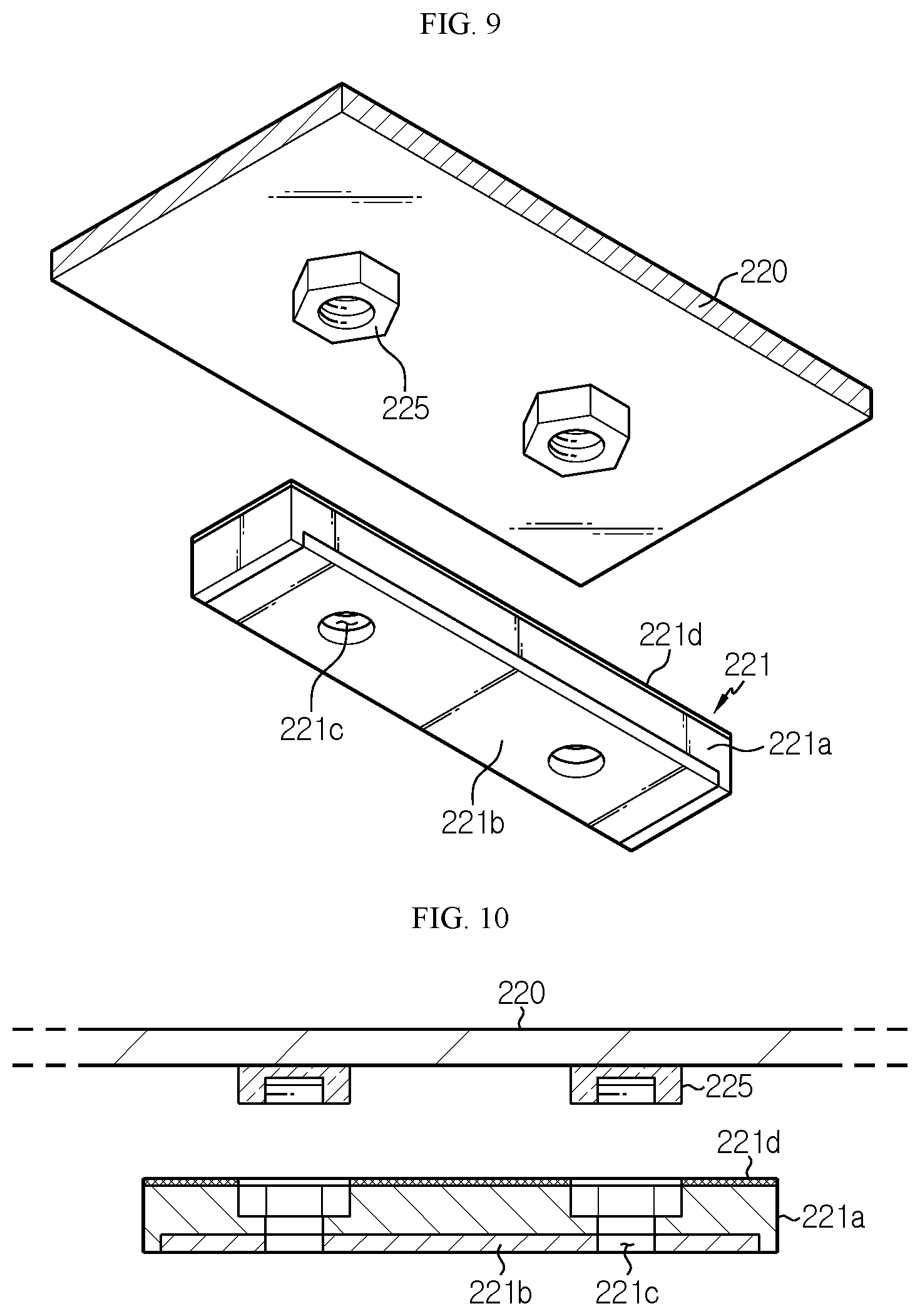 Patent US12327875 Figure 6 – Battery pack having integrated mechanical and electrical fixing structure of battery modules