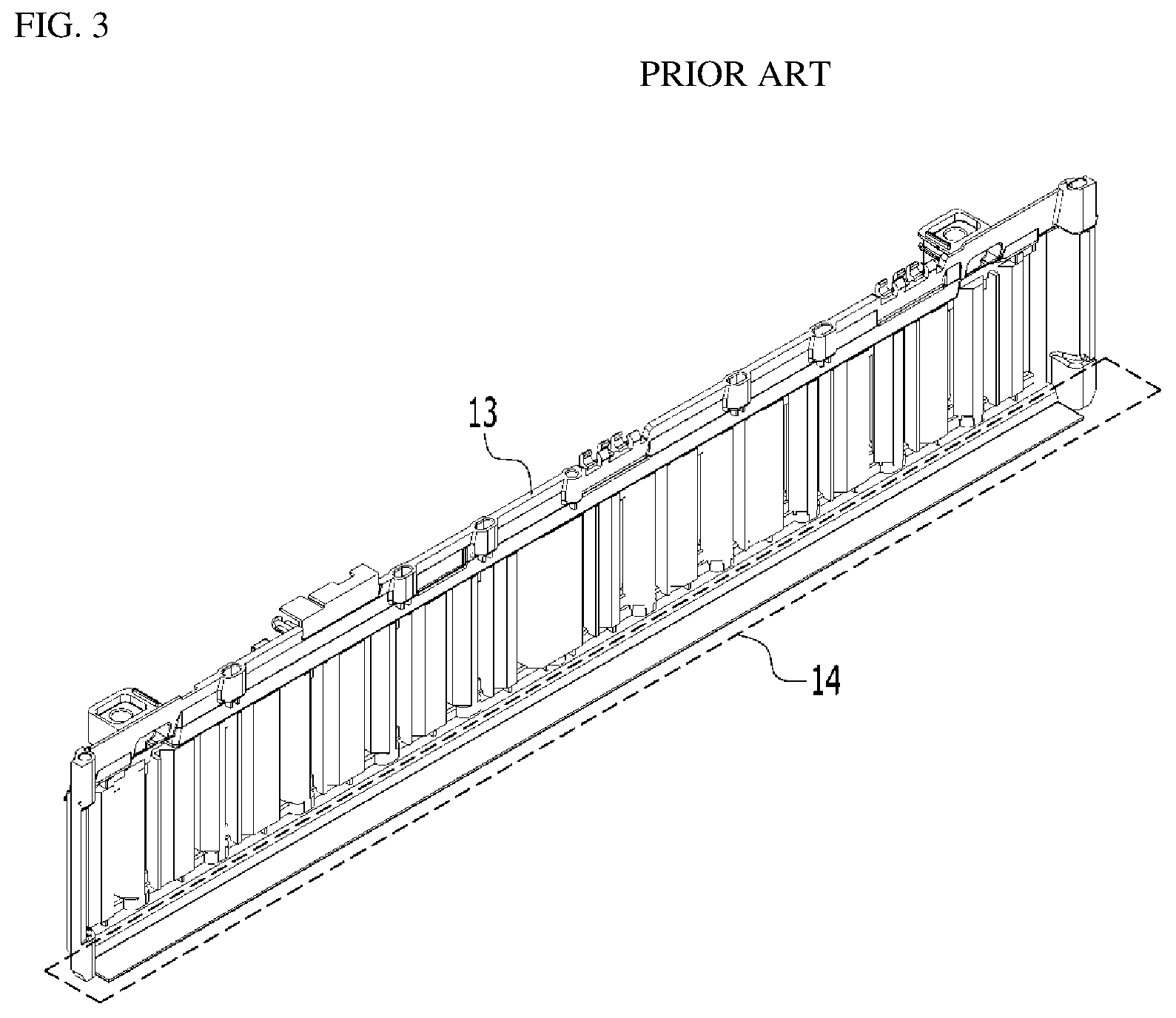 Patent US12327882 Figure 3 – Battery module and battery pack including the same