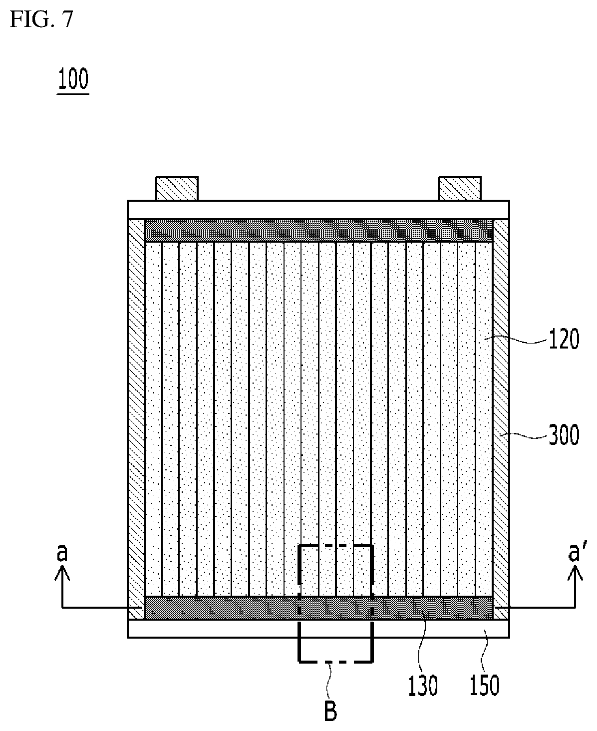 Patent US12327882 Figure 6 – Battery module and battery pack including the same