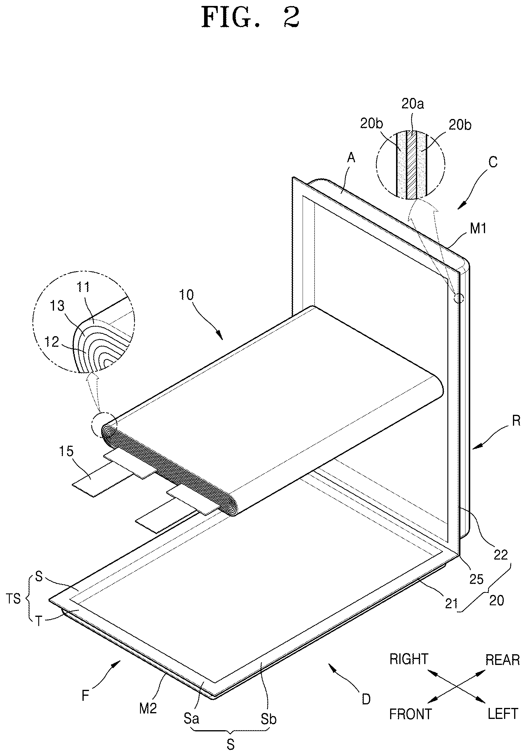 Patent US12327883 Figure 2 – Battery pack connector