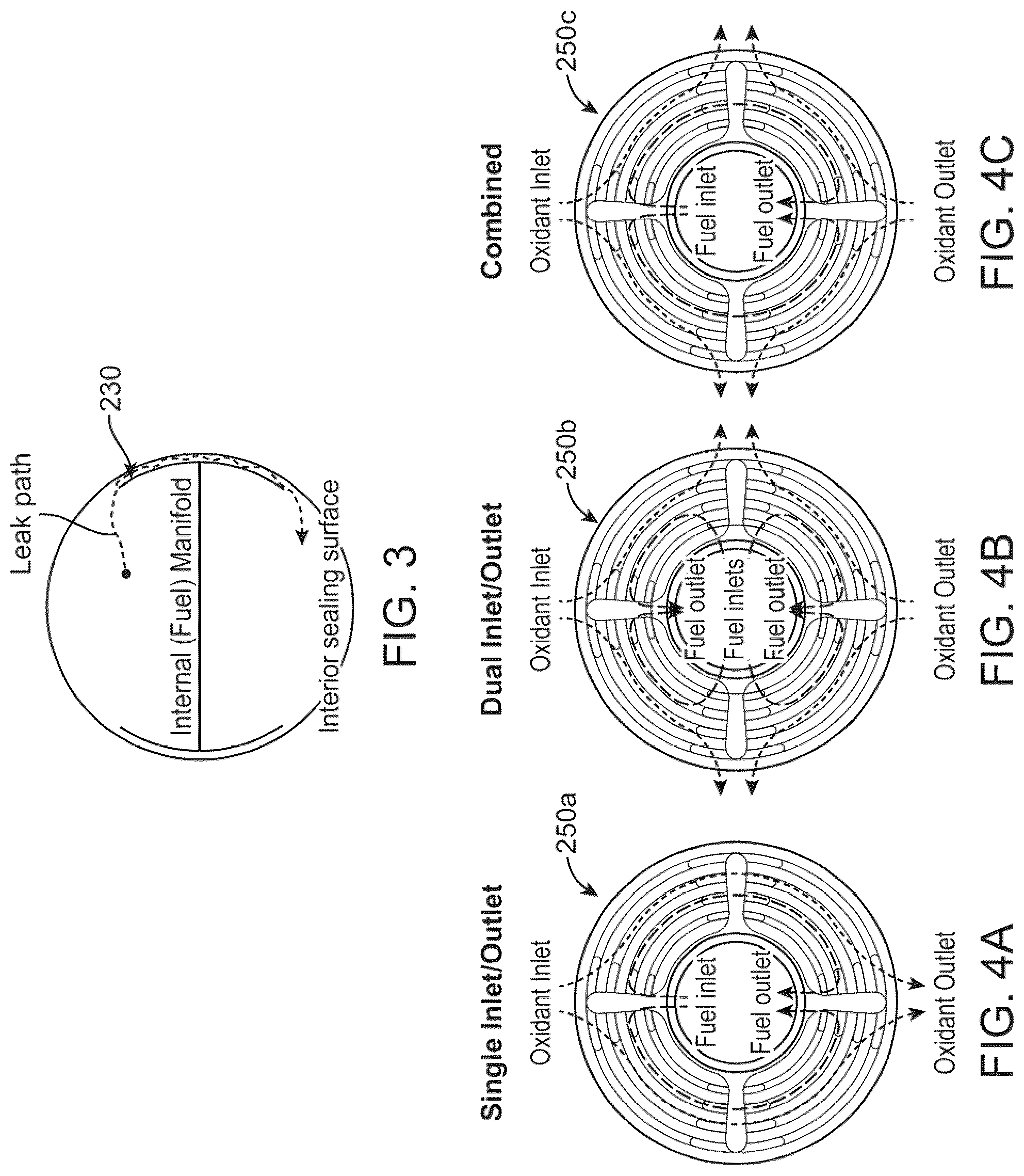 Patent US12327887 Figure 3 – Compact high temperature electrochemical cell stack architecture