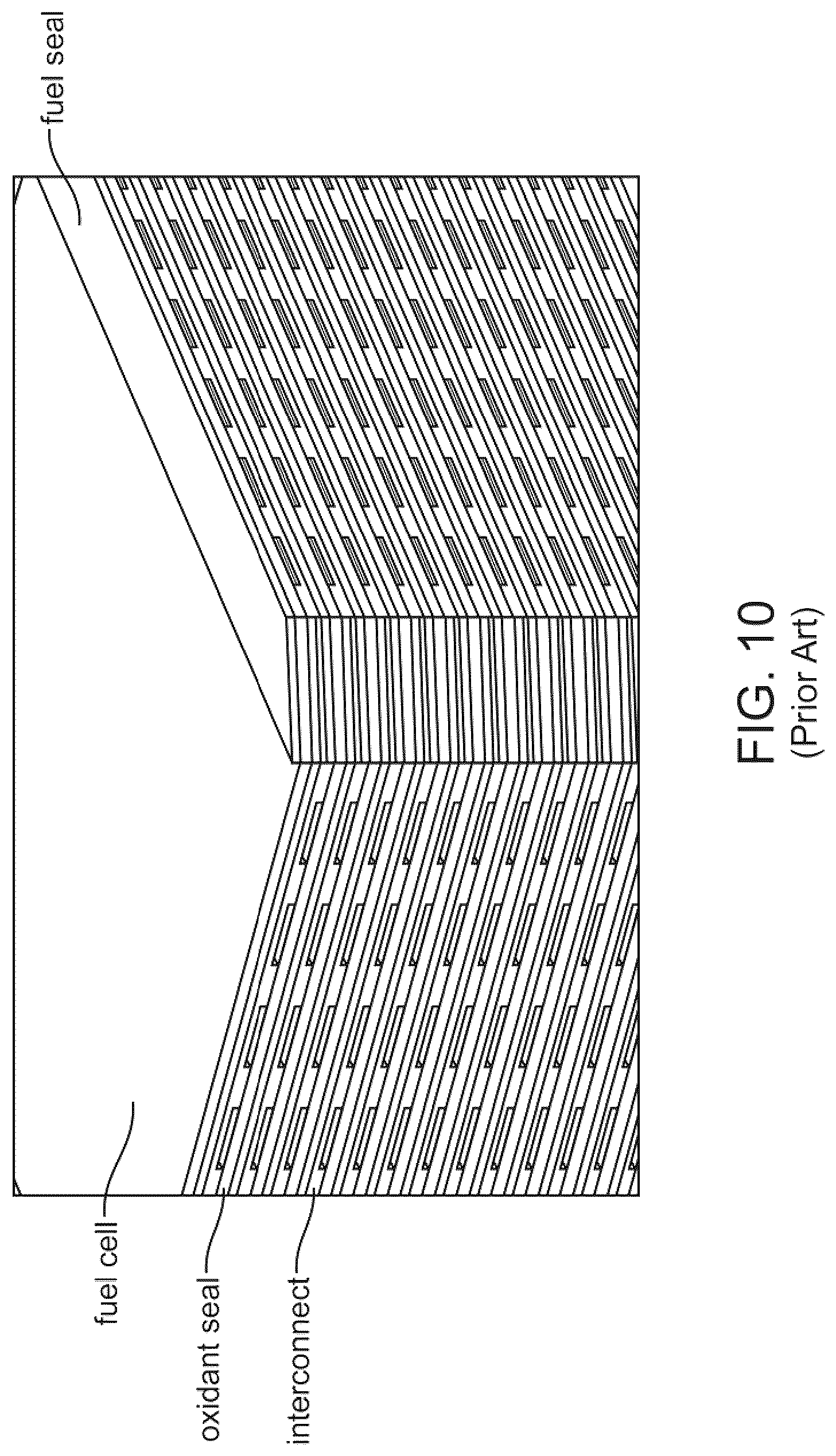 Patent US12327887 Figure 13 – Compact high temperature electrochemical cell stack architecture