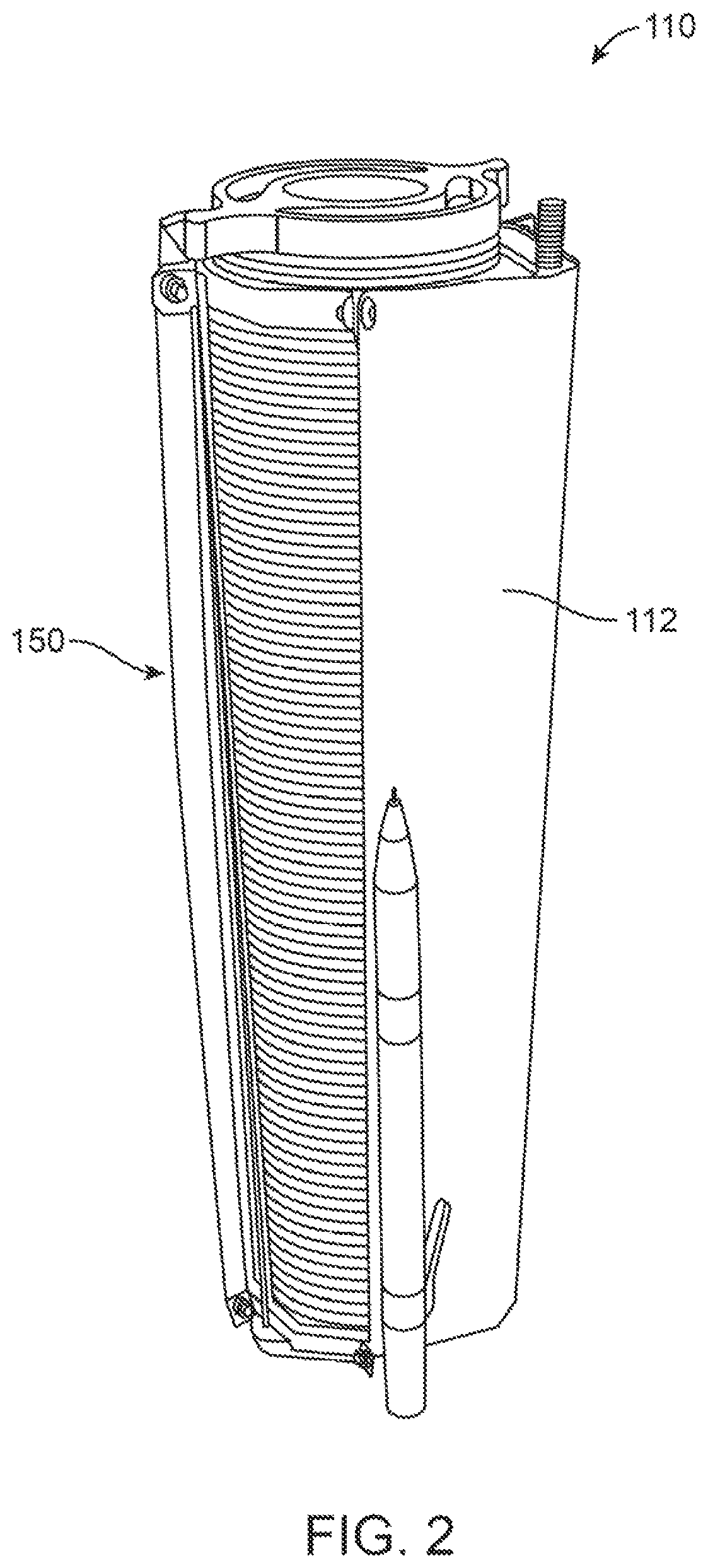 Patent US12327888 Figure 2 – Compact high temperature electrochemical cell stack architecture