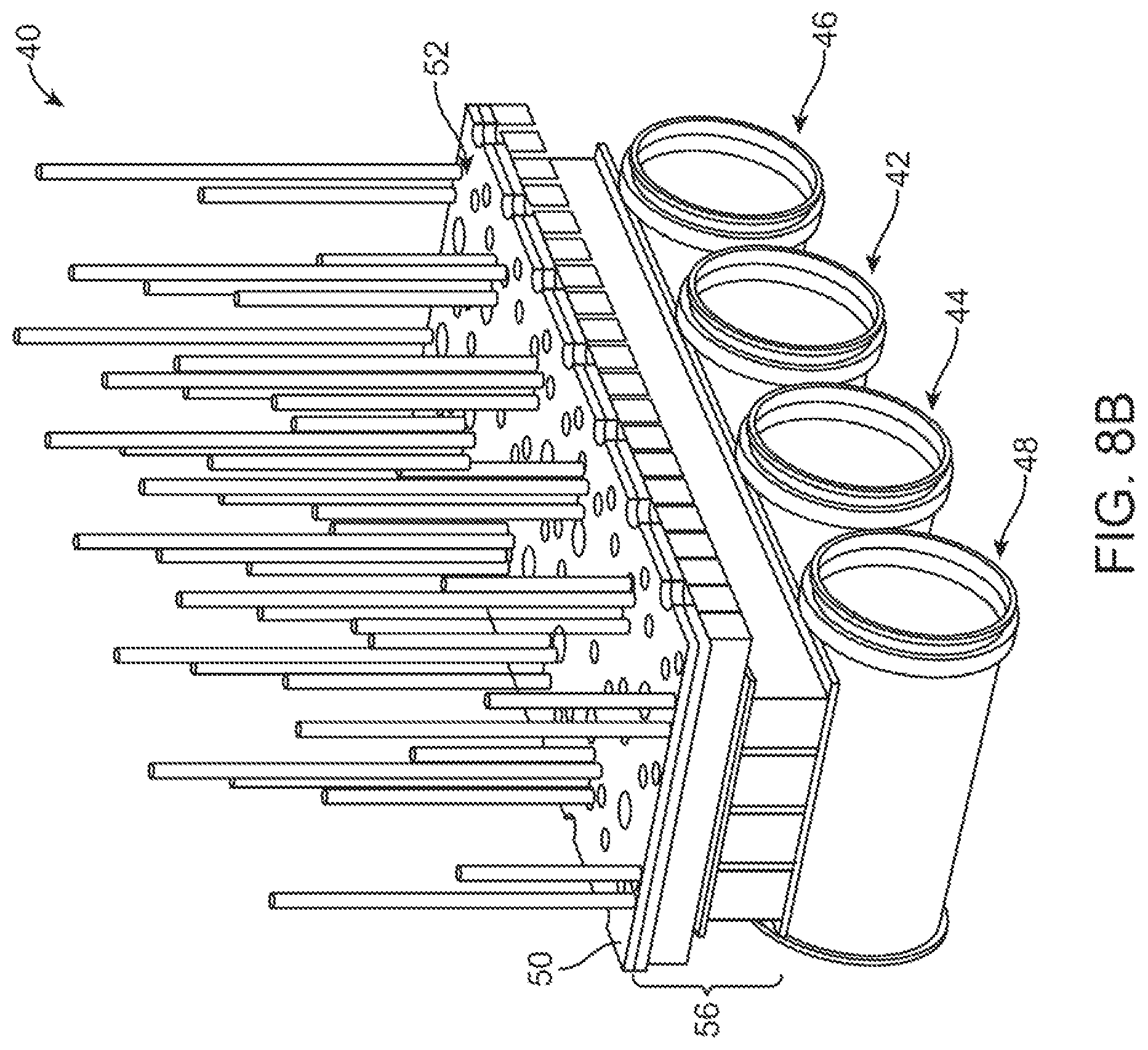 Patent US12327888 Figure 10 – Compact high temperature electrochemical cell stack architecture