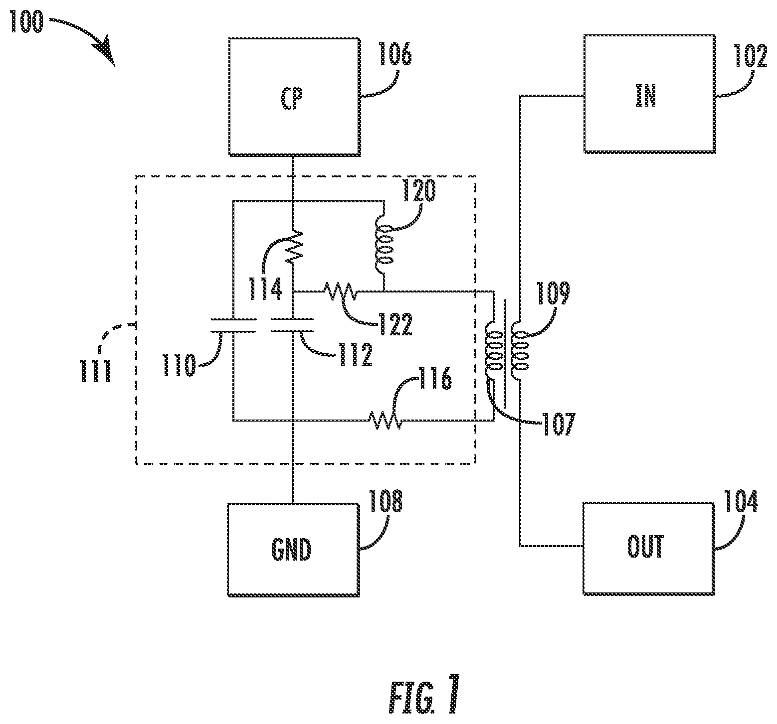 Patent US12327903 Figure 1 – Compact thin film surface mountable coupler having wide-band performance