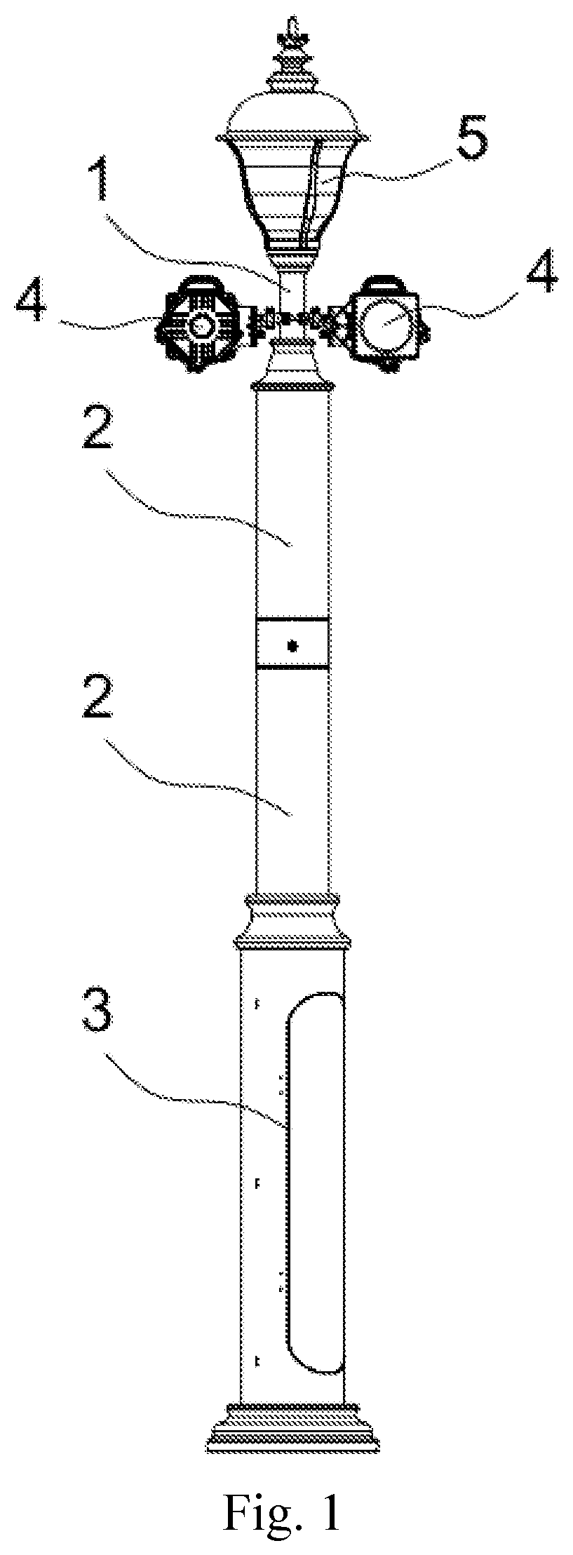 Patent US12327905 Figure 1 – Integrated 5G antenna system and communication network