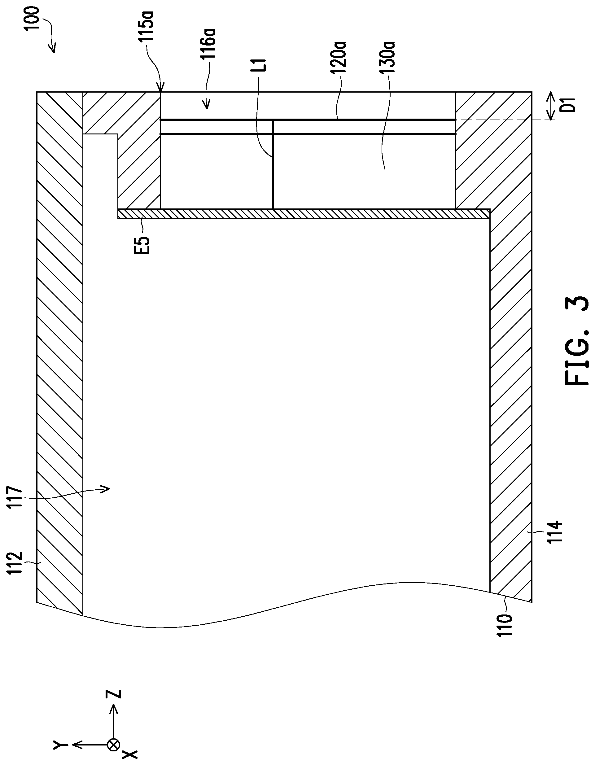 Patent US12327907 Figure 3 – Electronic device