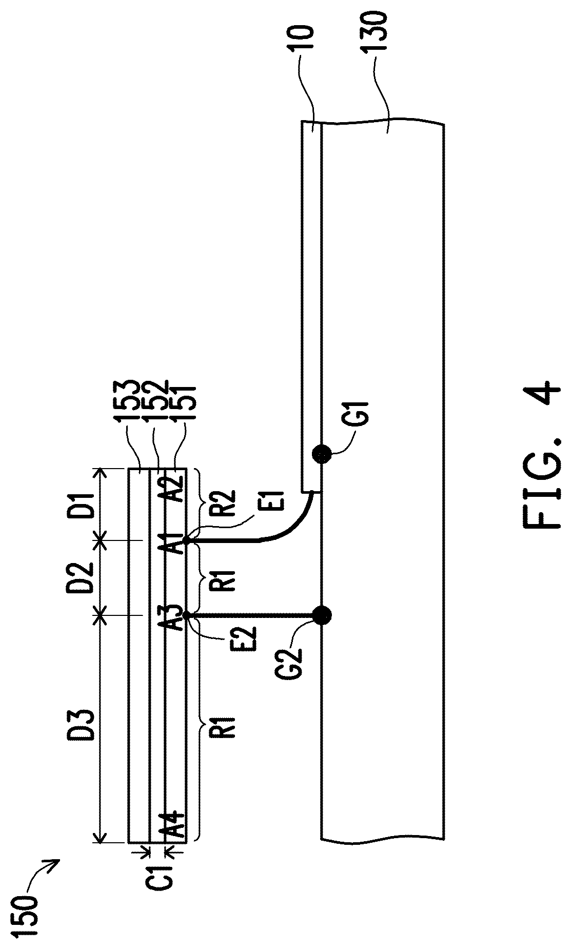 Patent US12327909 Figure 3 – Electronic device