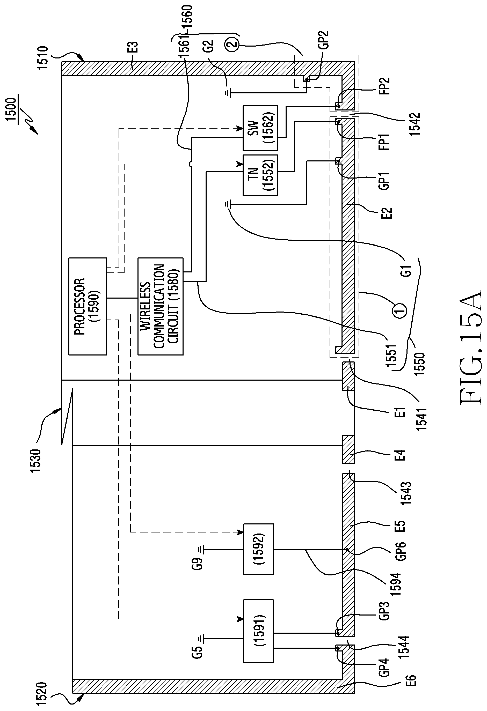 Patent US12327911 Figure 19 – Antenna and electronic device comprising same