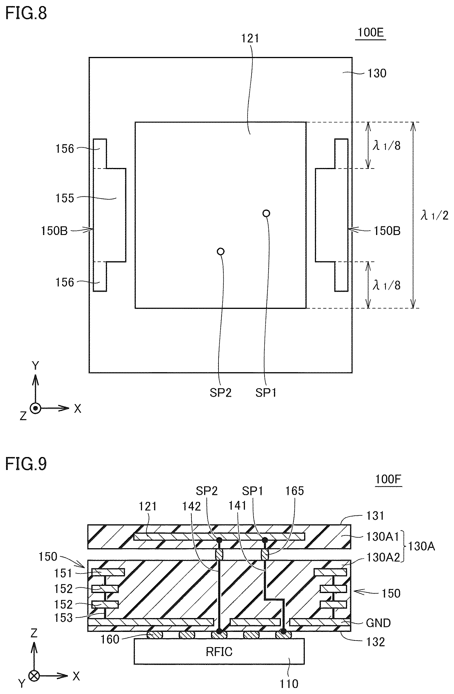 Patent US12327914 Figure 7 – Antenna module and communication device equipped with same