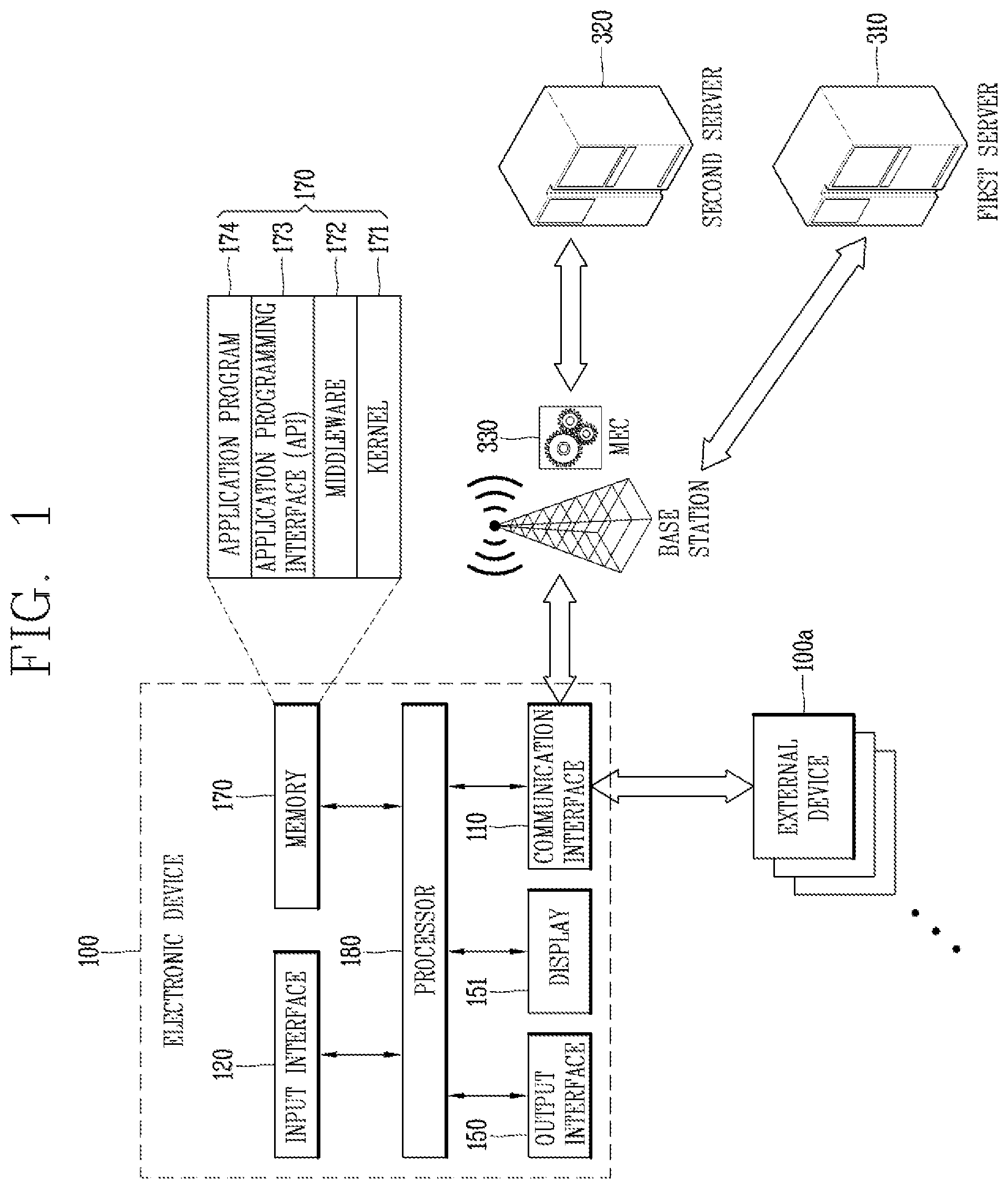 Patent US12327917 Figure 1 – Electronic device having antenna