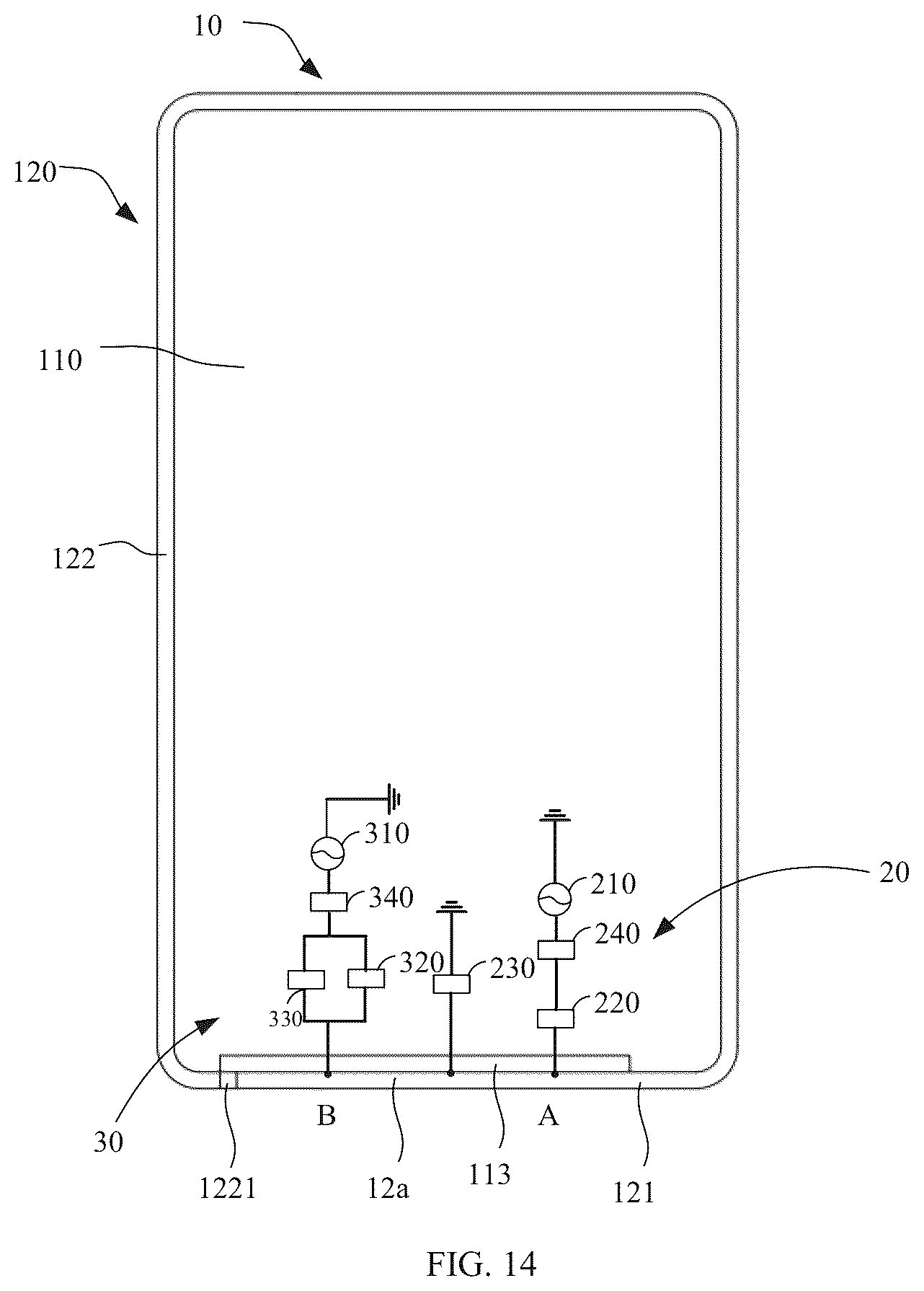 Patent US12327921 Figure 11 – Electronic device