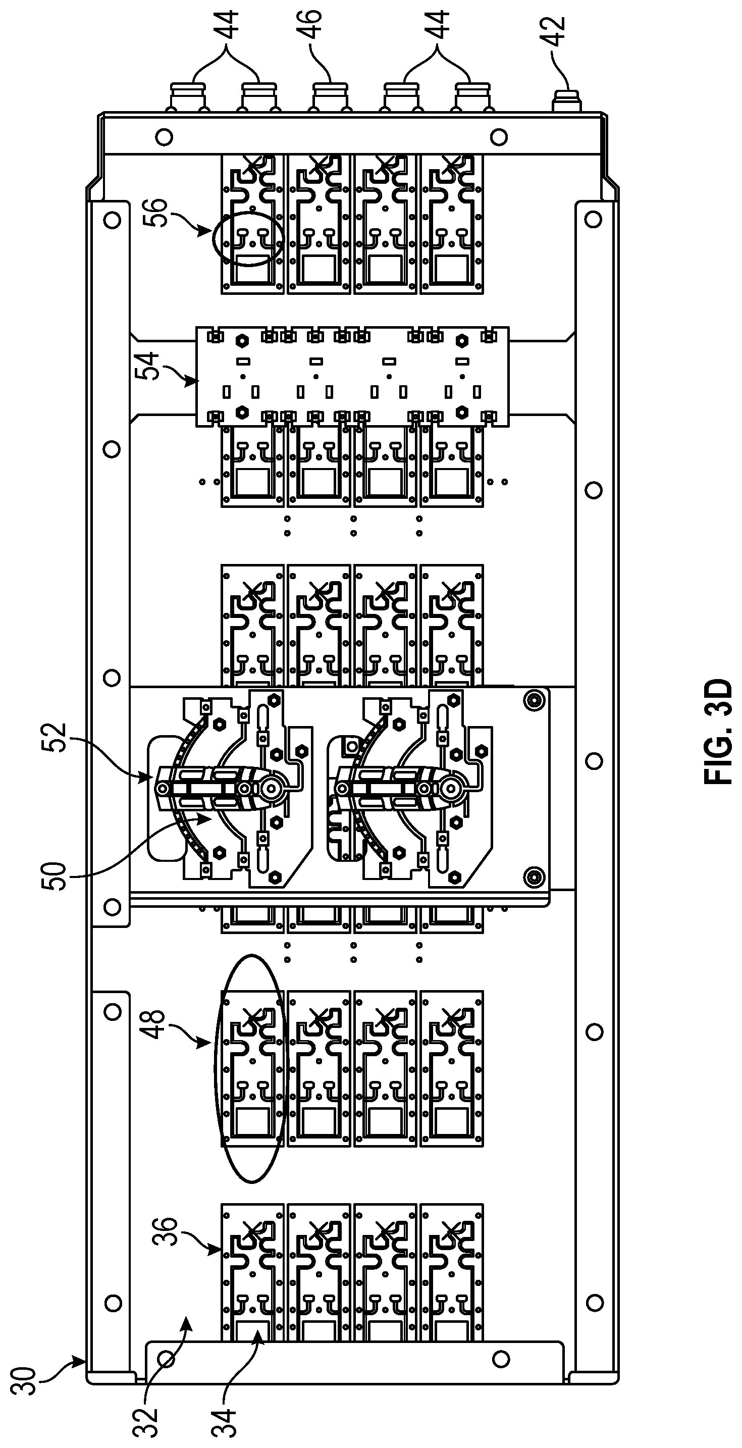 Patent US12327923 Figure 6 – Mixed element beam forming antenna