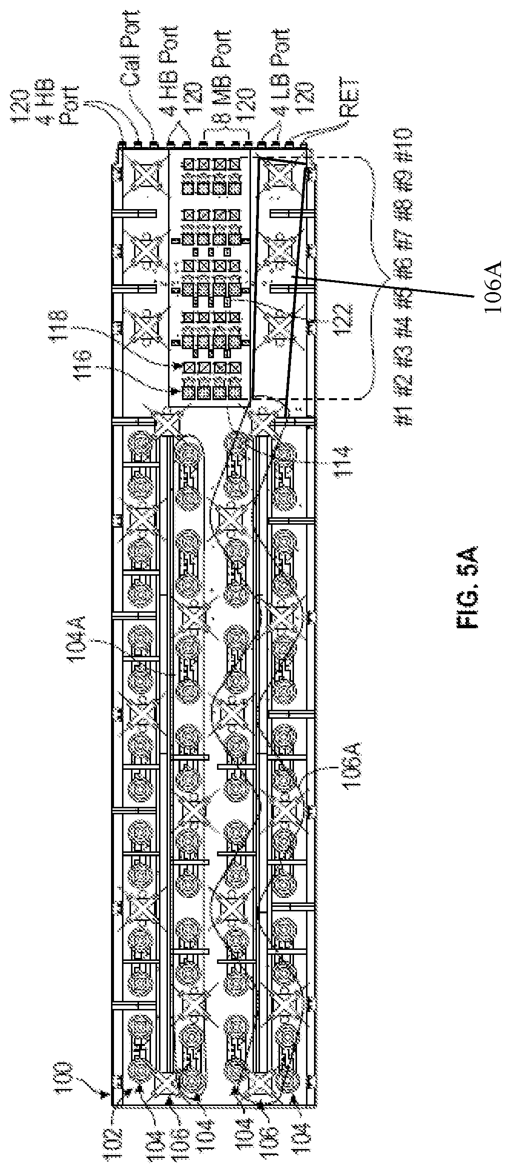 Patent US12327923 Figure 9 – Mixed element beam forming antenna