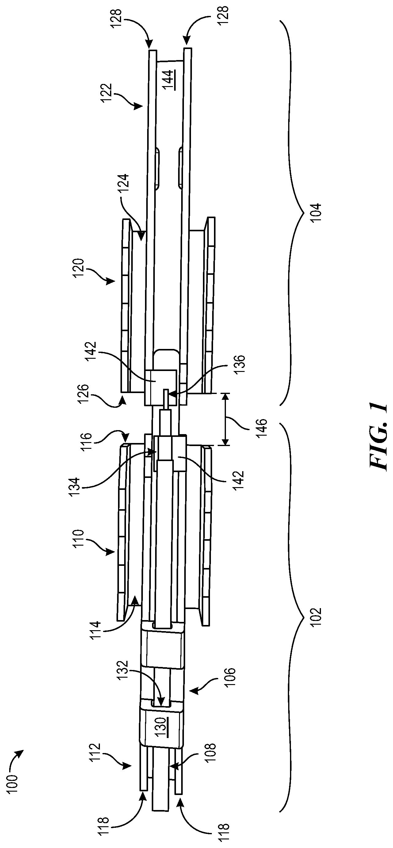 Patent US12327926 Figure 1 – Wi-Fi antennas using dielectric inserts with feedline tunnels for reduced electromagnetic interference (EMI)