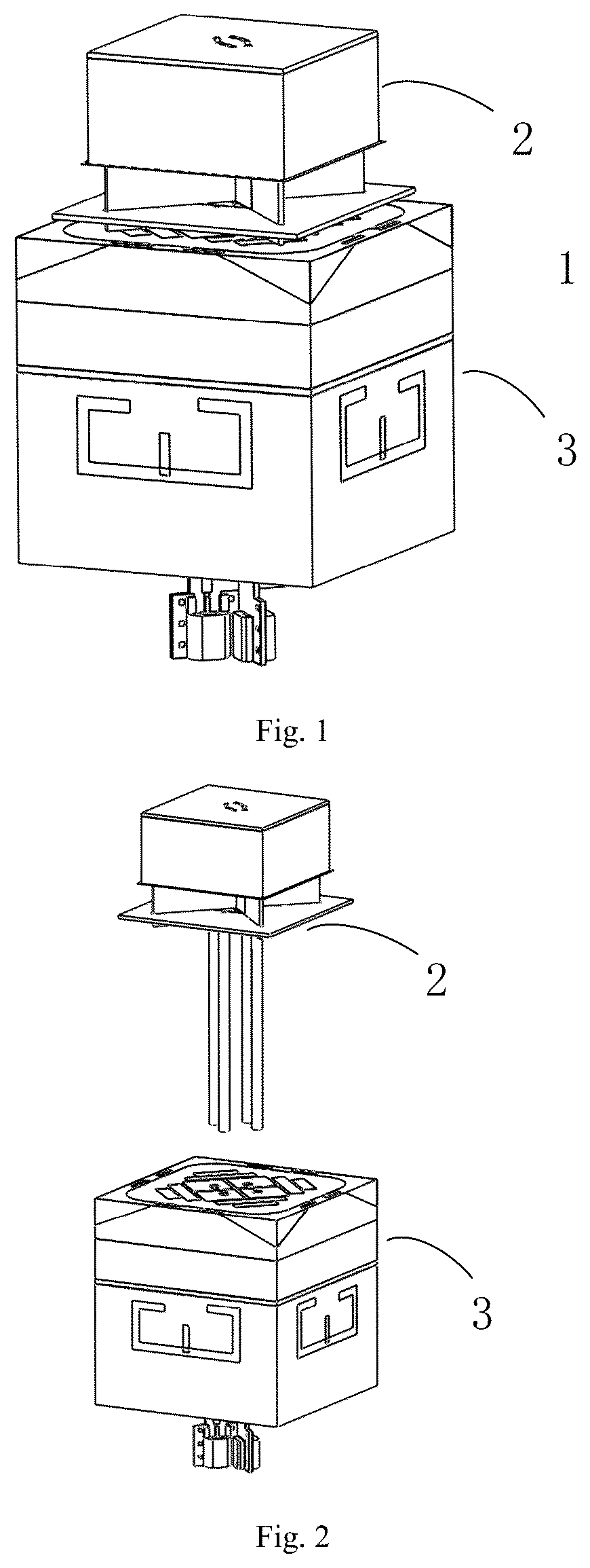 Patent US12327928 Figure 1 – Multi-frequency base station antenna unit and communication device