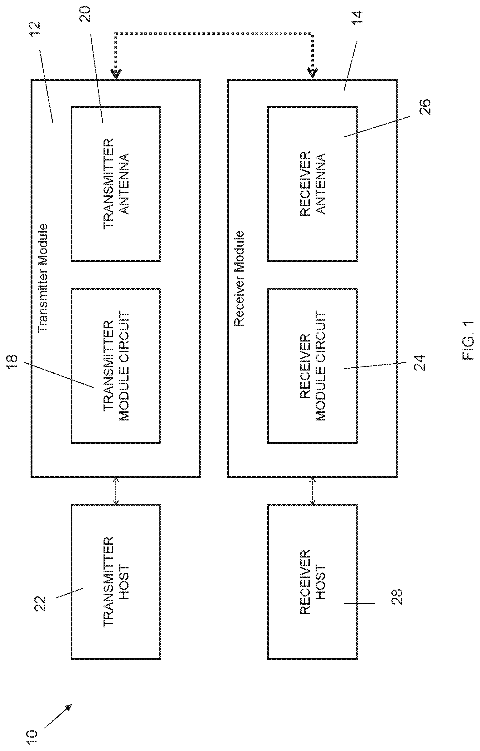 Patent US12327931 Figure 1 – Wireless connector system