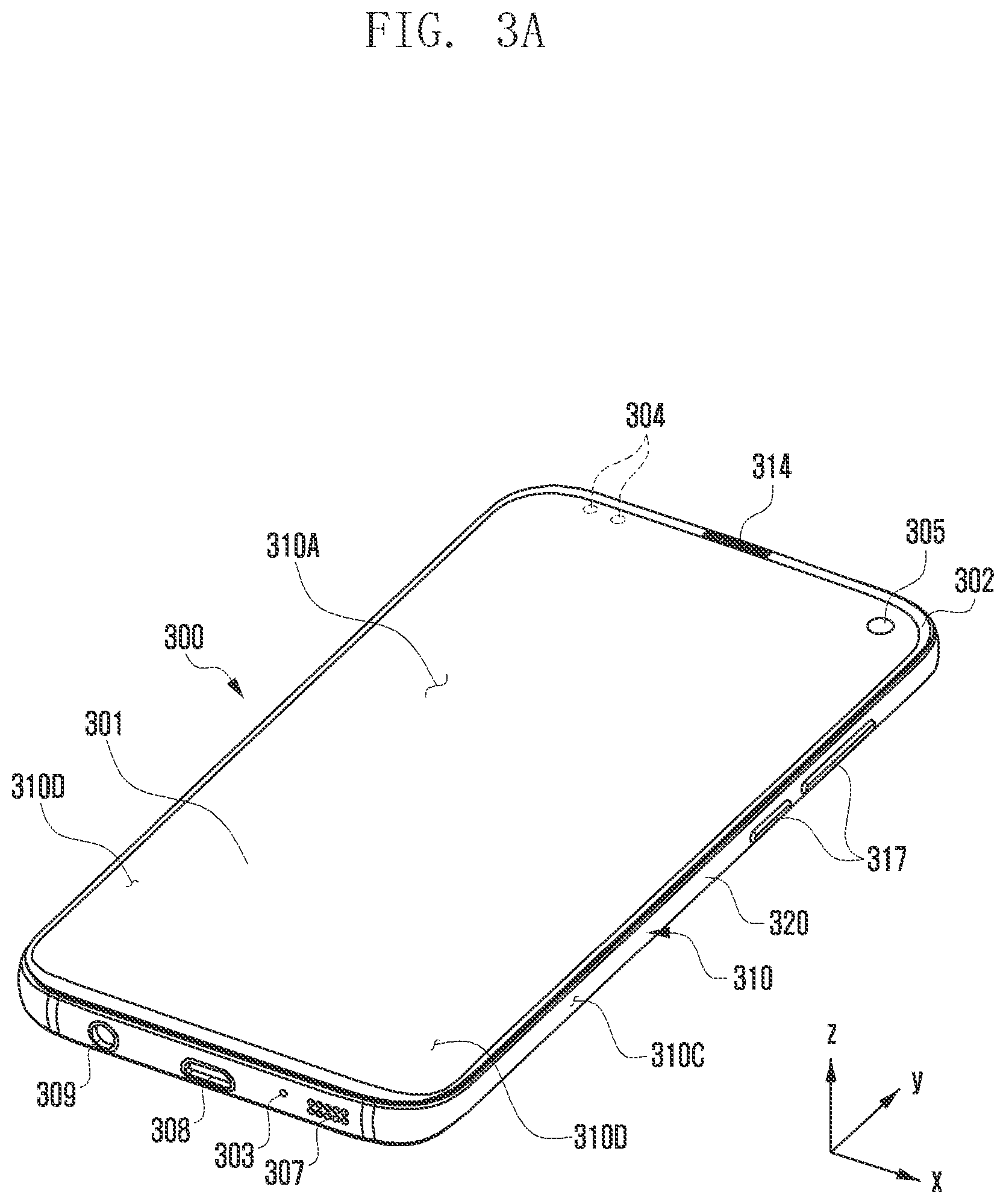 Patent US12327934 Figure 3 – Antenna and electronic device including the same