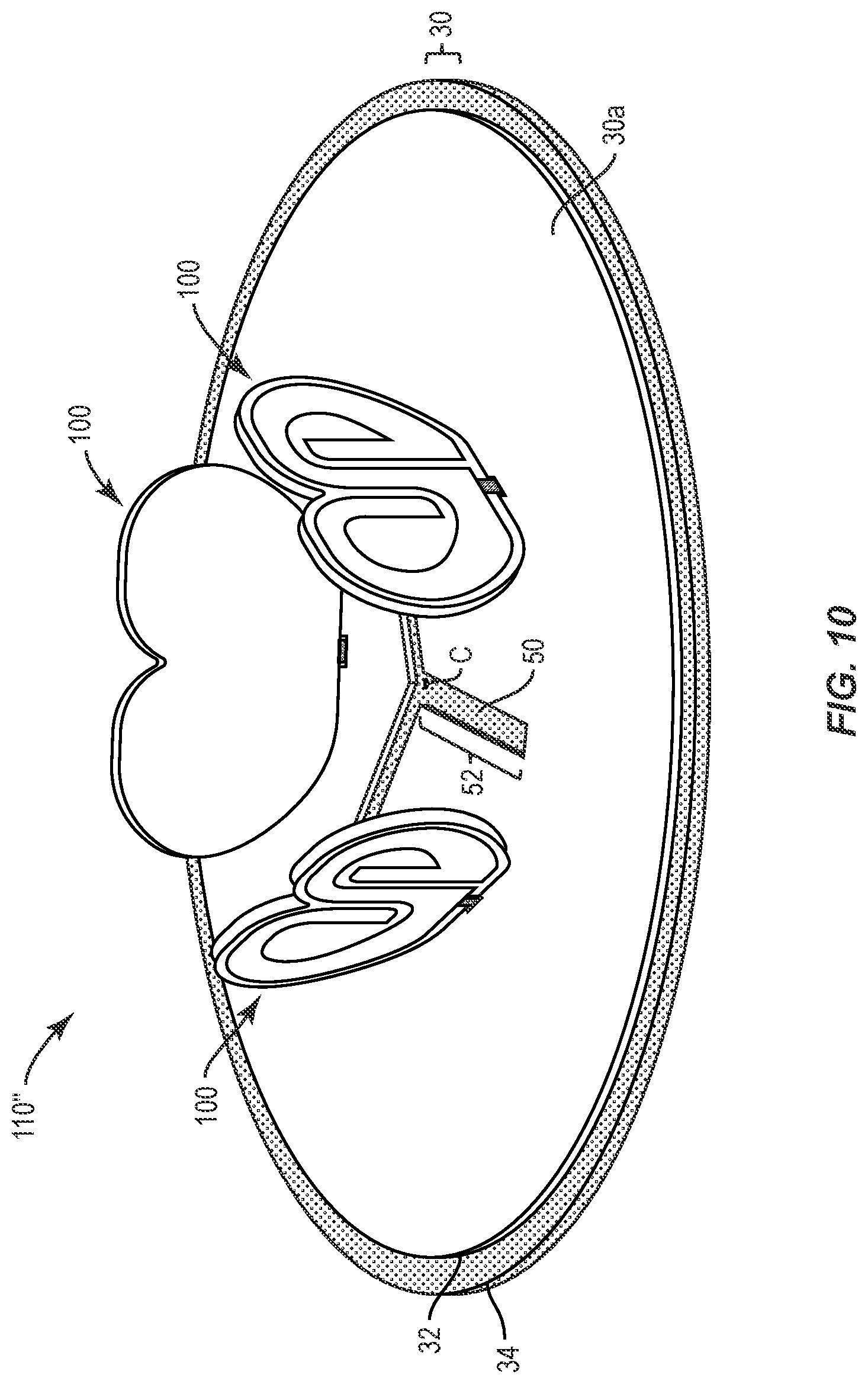 Patent US12327937 Figure 10 – Antenna assemblies and antenna modules for use in wireless communication systems