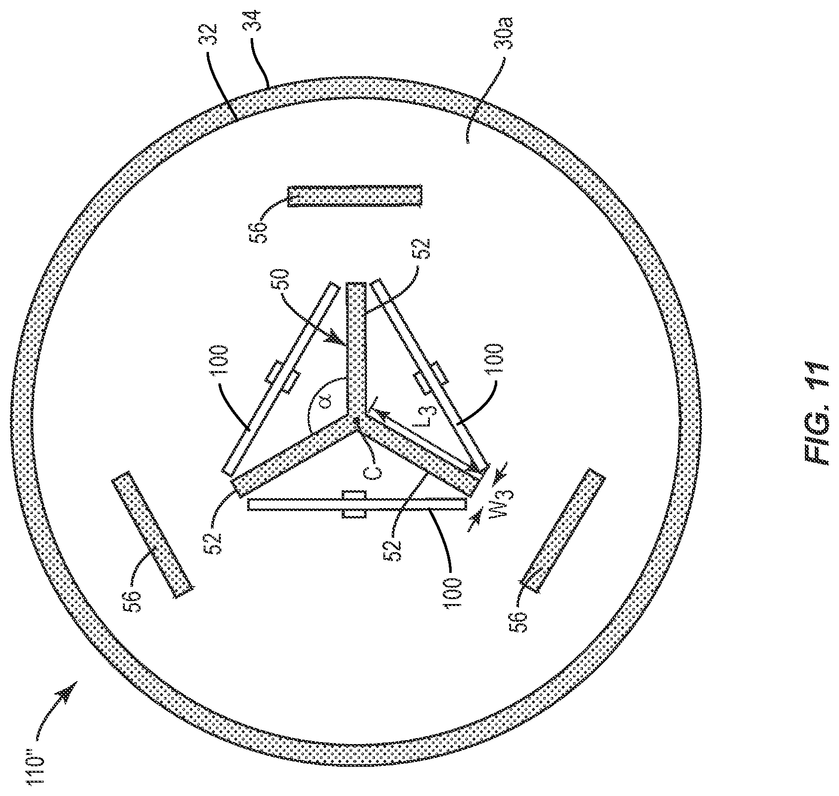 Patent US12327937 Figure 11 – Antenna assemblies and antenna modules for use in wireless communication systems