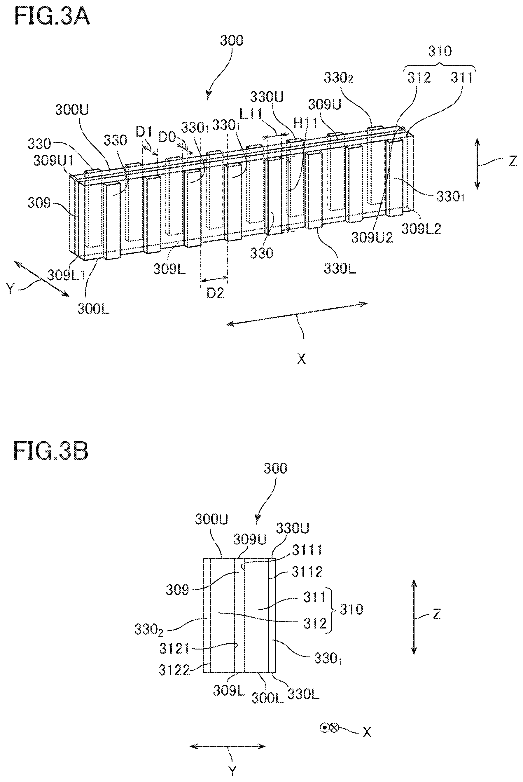 Patent US12327938 Figure 3 – Electronic module, intermediate connection member, and electronic device