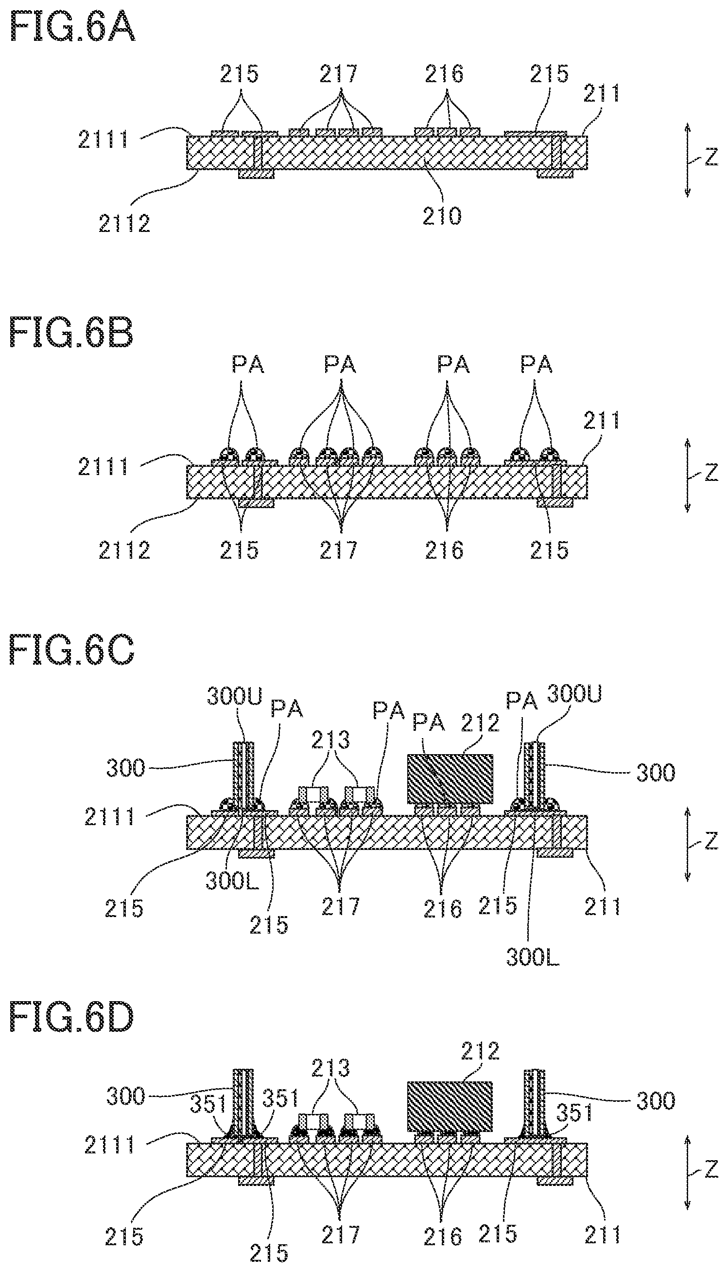 Patent US12327938 Figure 6 – Electronic module, intermediate connection member, and electronic device