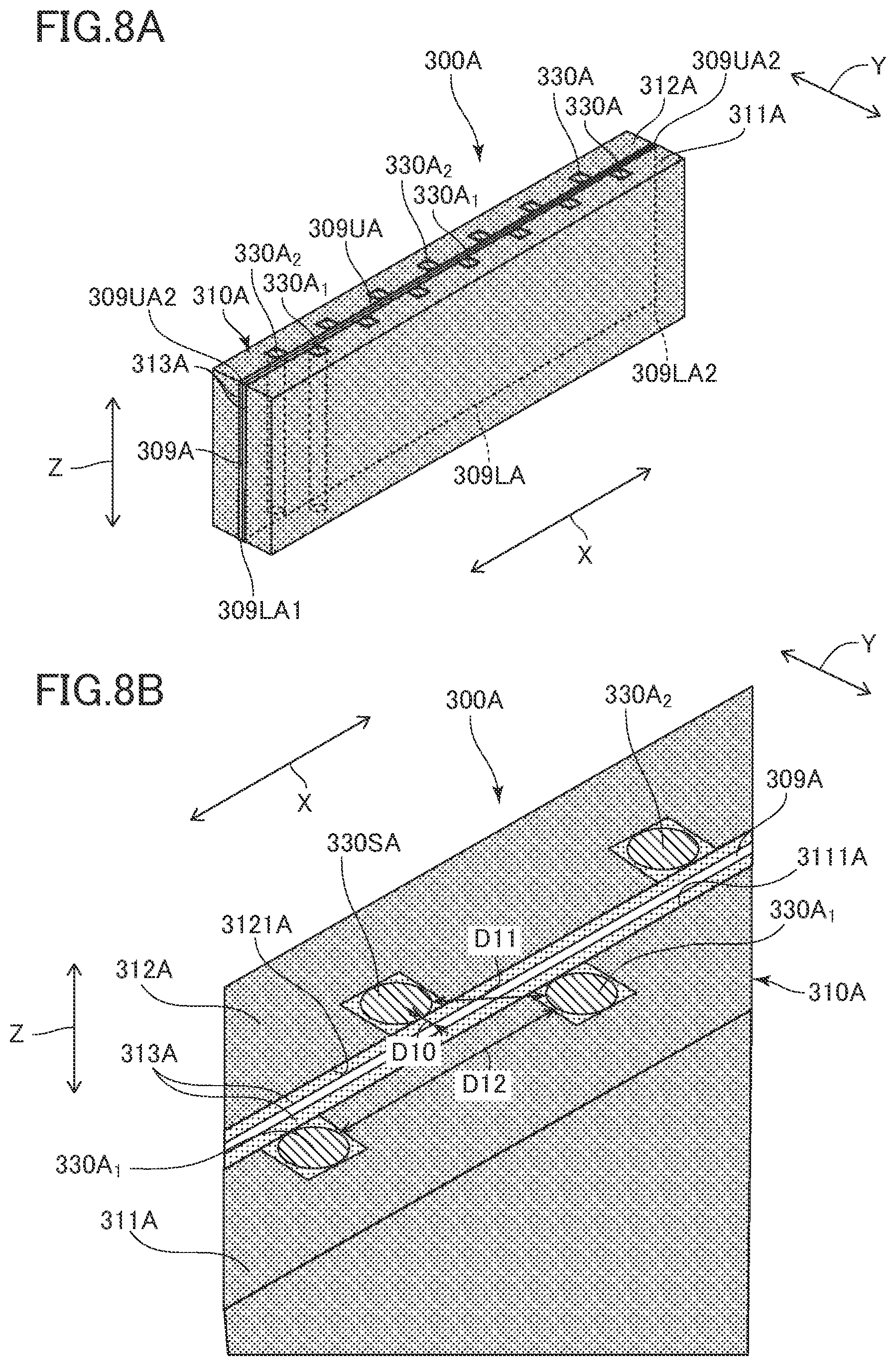Patent US12327938 Figure 8 – Electronic module, intermediate connection member, and electronic device