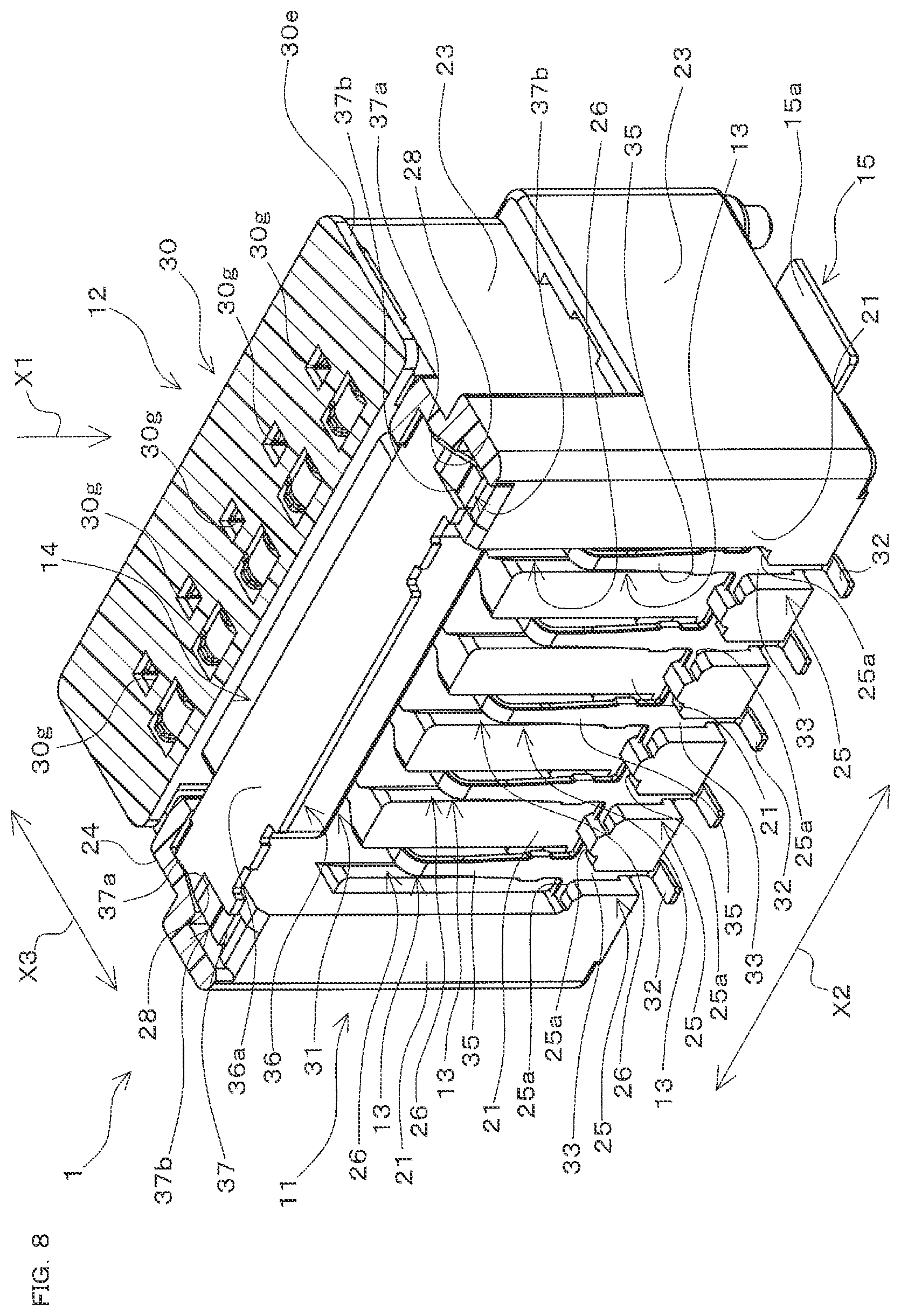 Patent US12327939 Figure 8 – Connector