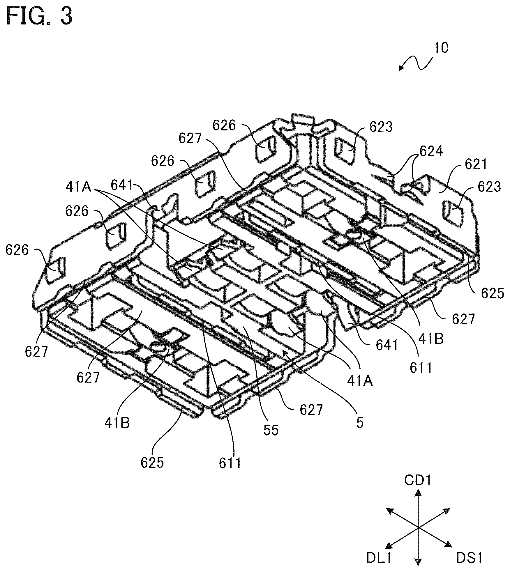 Patent US12327942 Figure 3 – Connector and connection unit for use in an electrical device