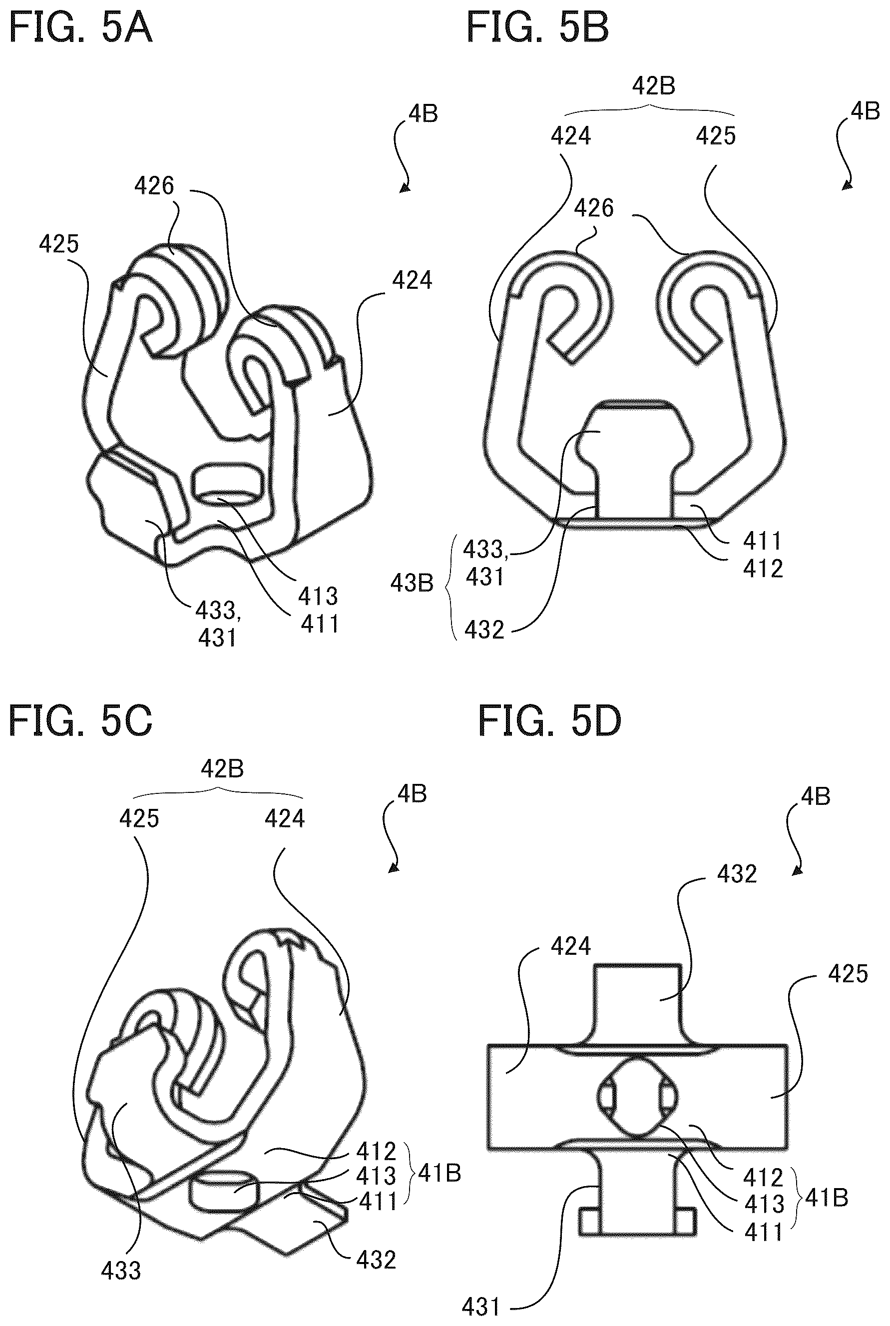Patent US12327942 Figure 5 – Connector and connection unit for use in an electrical device