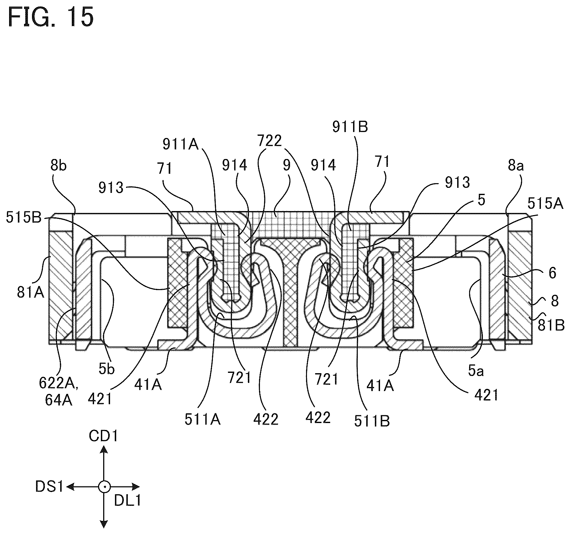 Patent US12327942 Figure 15 – Connector and connection unit for use in an electrical device