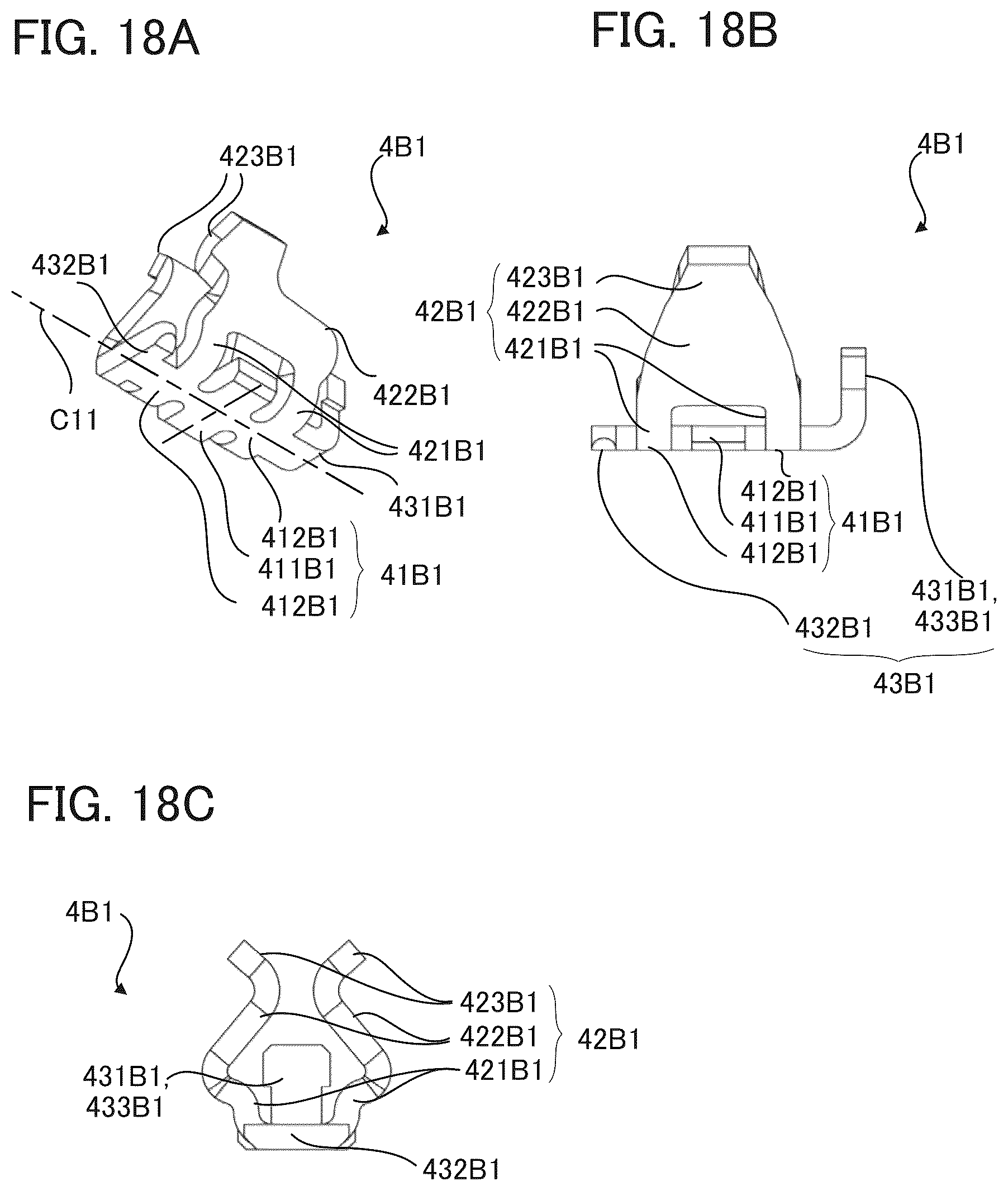 Patent US12327942 Figure 18 – Connector and connection unit for use in an electrical device
