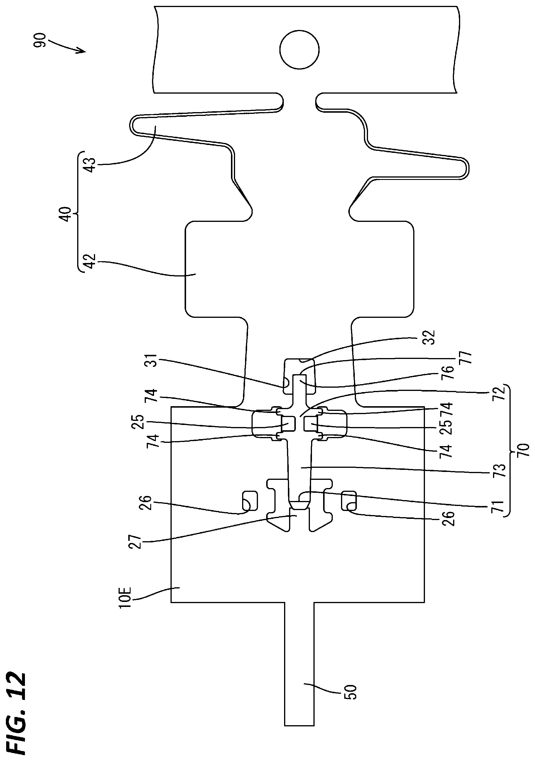 Patent US12327945 Figure 12 – Female terminal and female terminal manufacturing method
