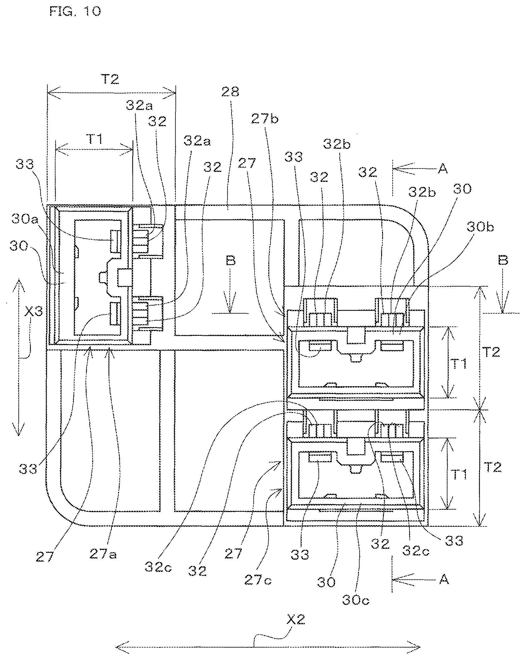 Patent US12327946 Figure 10 – Connector to be connected to a partner connection target
