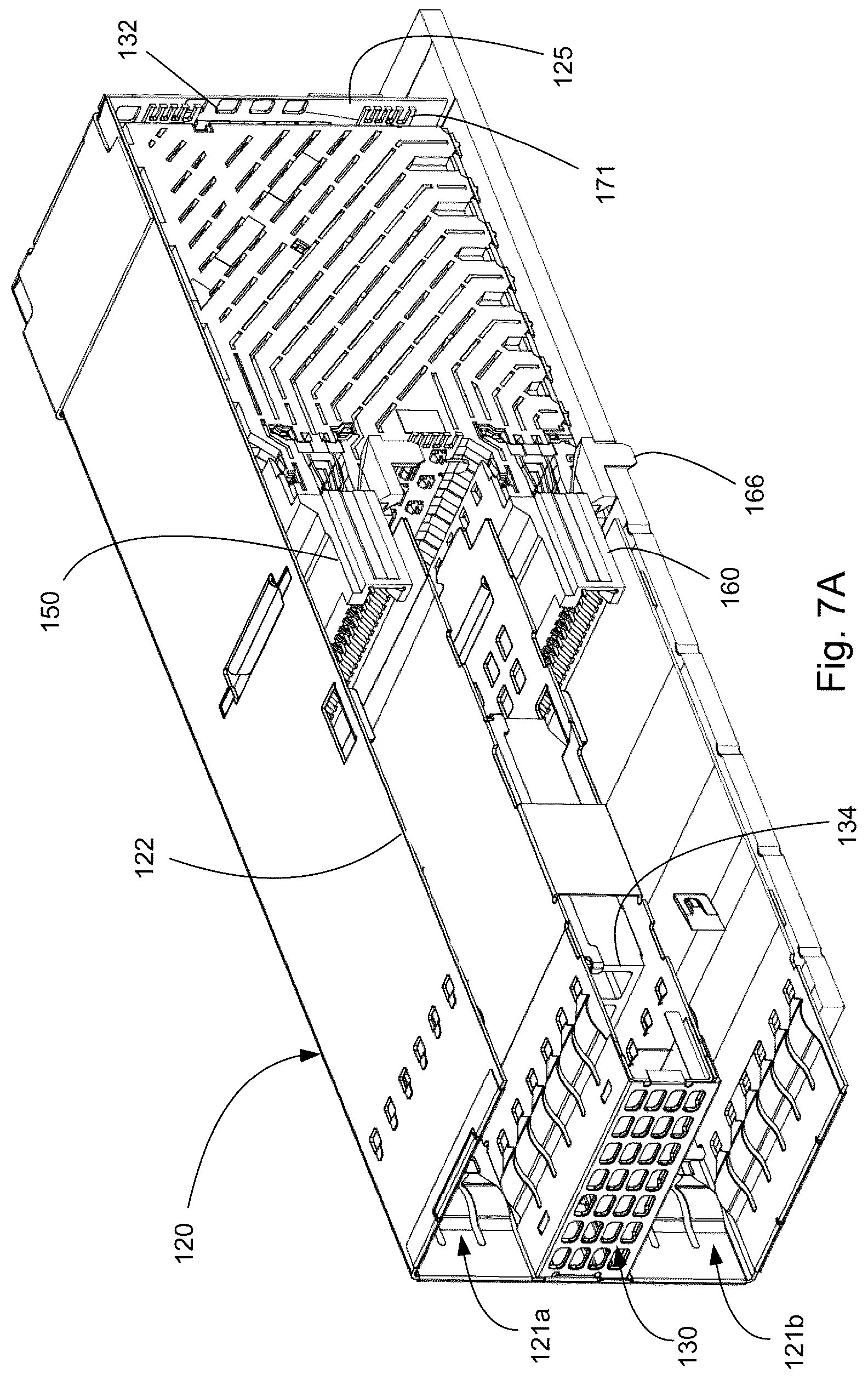 Patent US12327947 Figure 7 – High density receptacle