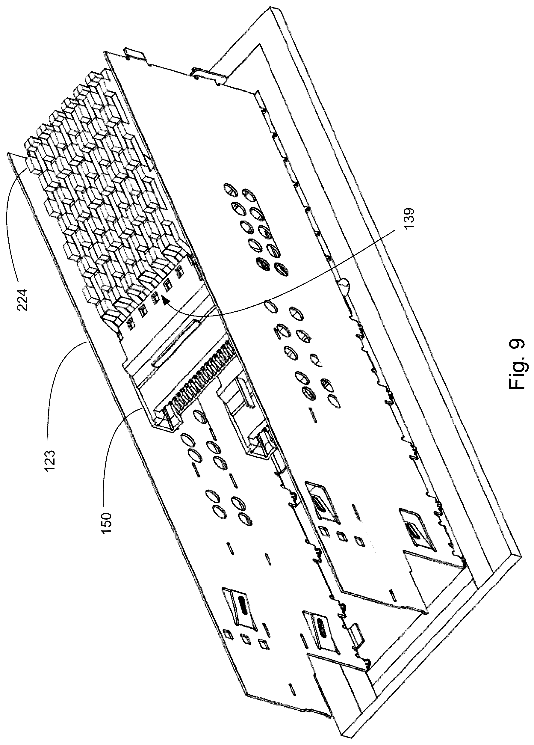 Patent US12327947 Figure 11 – High density receptacle