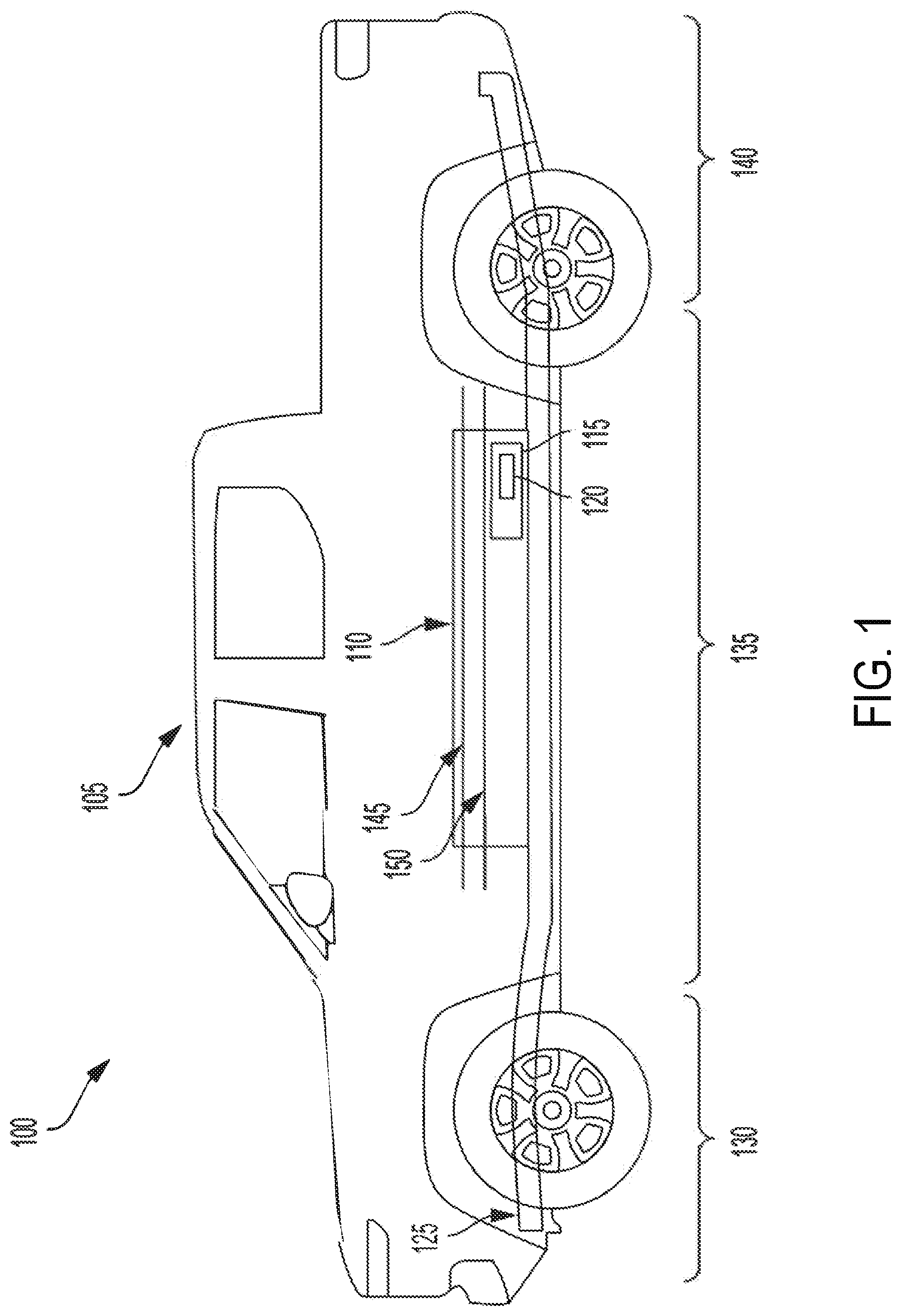 Patent US12327949 Figure 1 – Header apparatus for vehicle battery pack