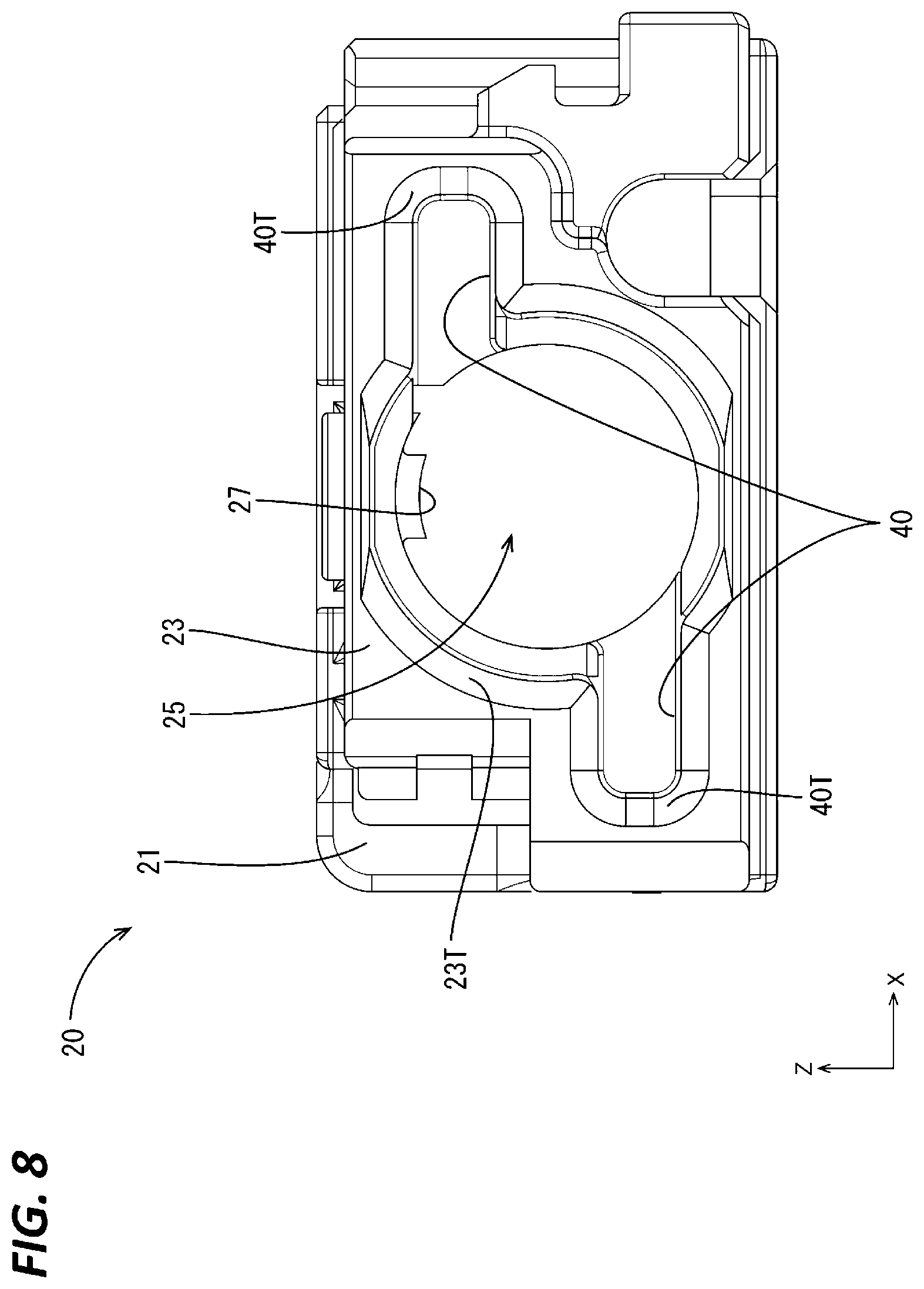 Patent US12327950 Figure 8 – Male connector and connector assembly