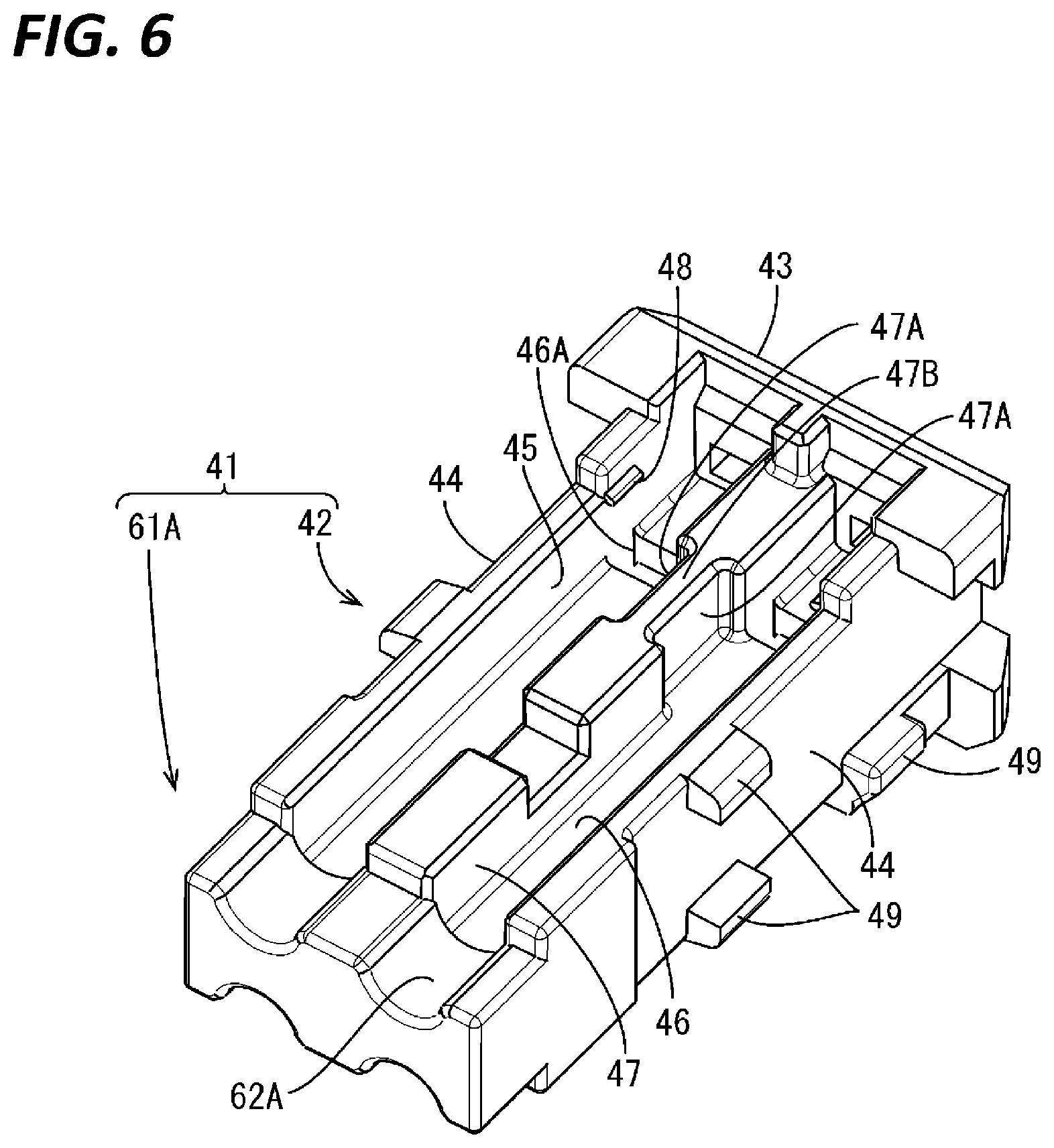Patent US12327954 Figure 6 – Connector and cable with connector