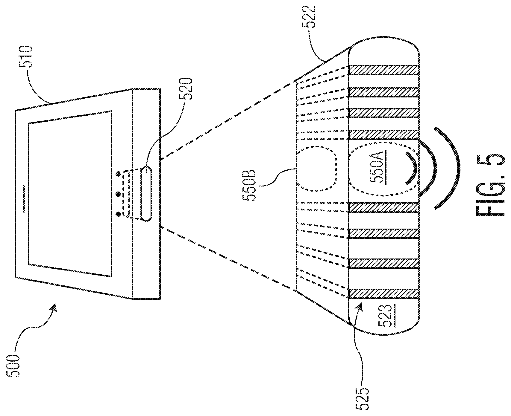 Patent US12327959 Figure 5 – Compact connectors with integrated wireless communication elements