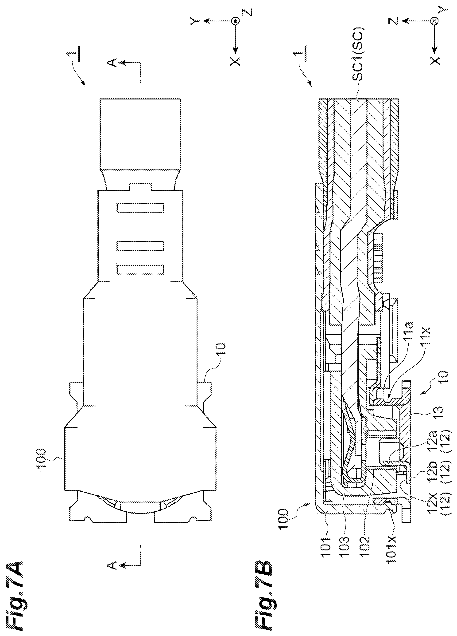 Patent US12327962 Figure 7 – Electrical connector