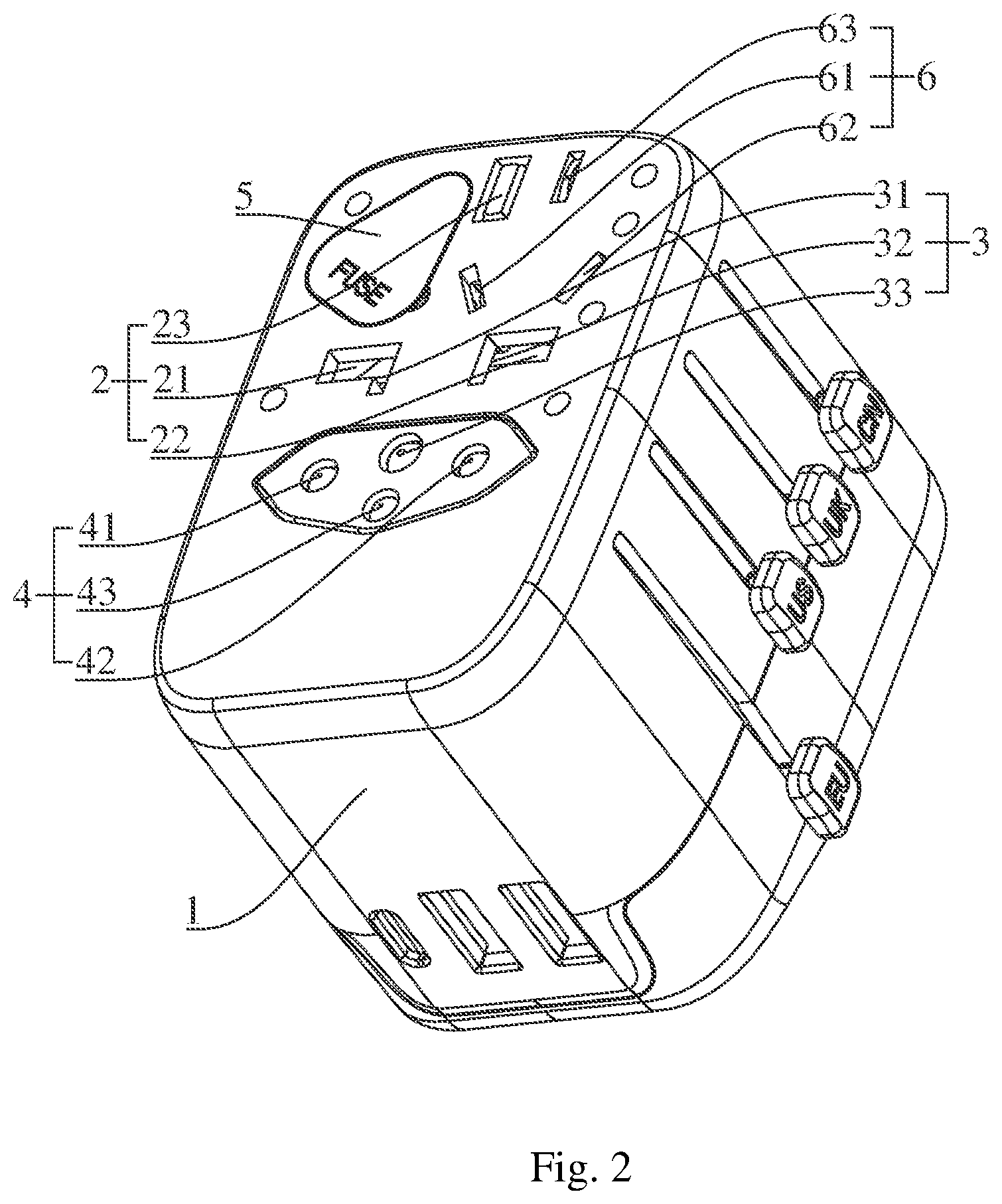 Patent US12327966 Figure 2 – Multi-way sliding plug