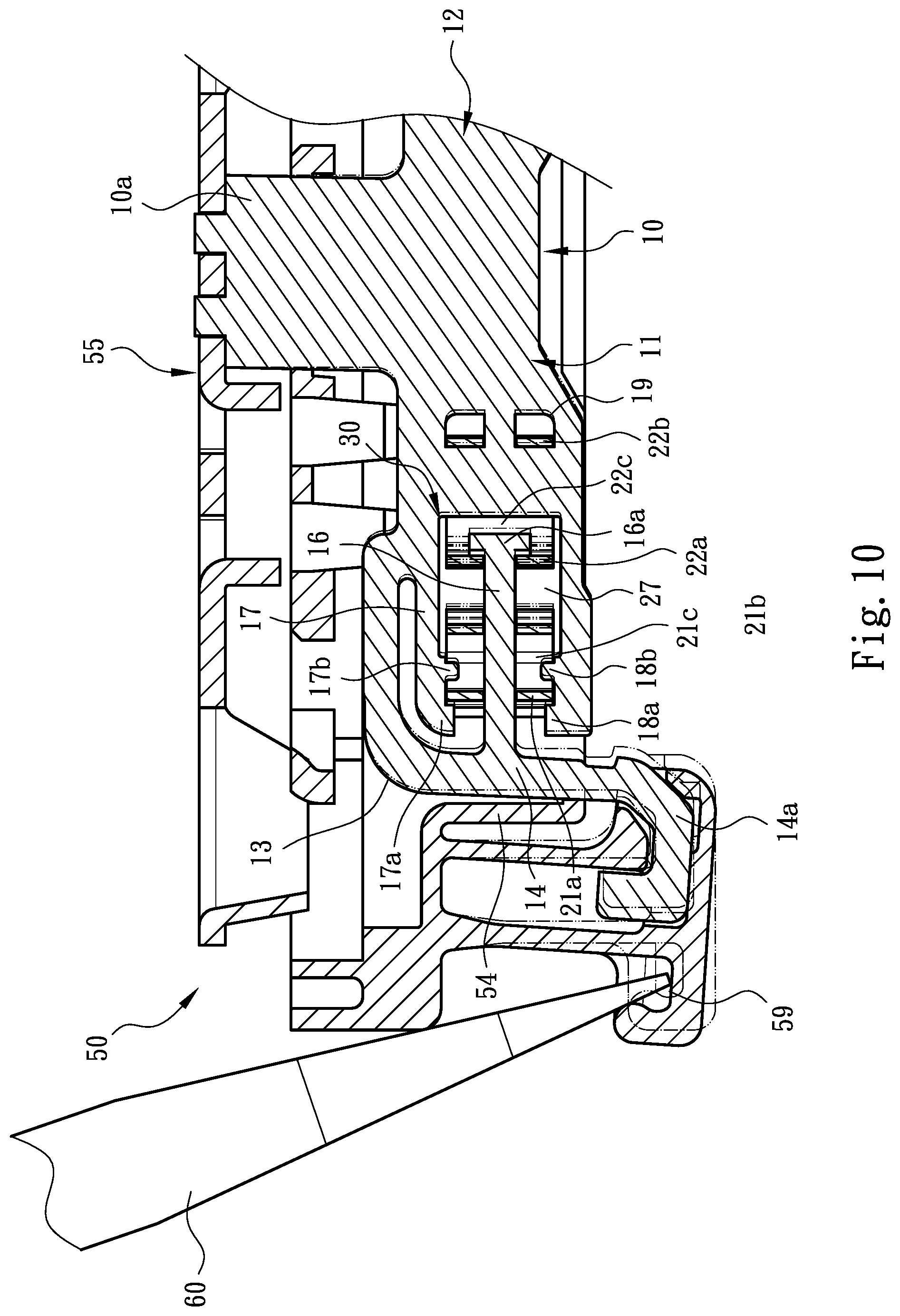 Patent US12327973 Figure 9 – Conductive component structure of rail-type terminal device