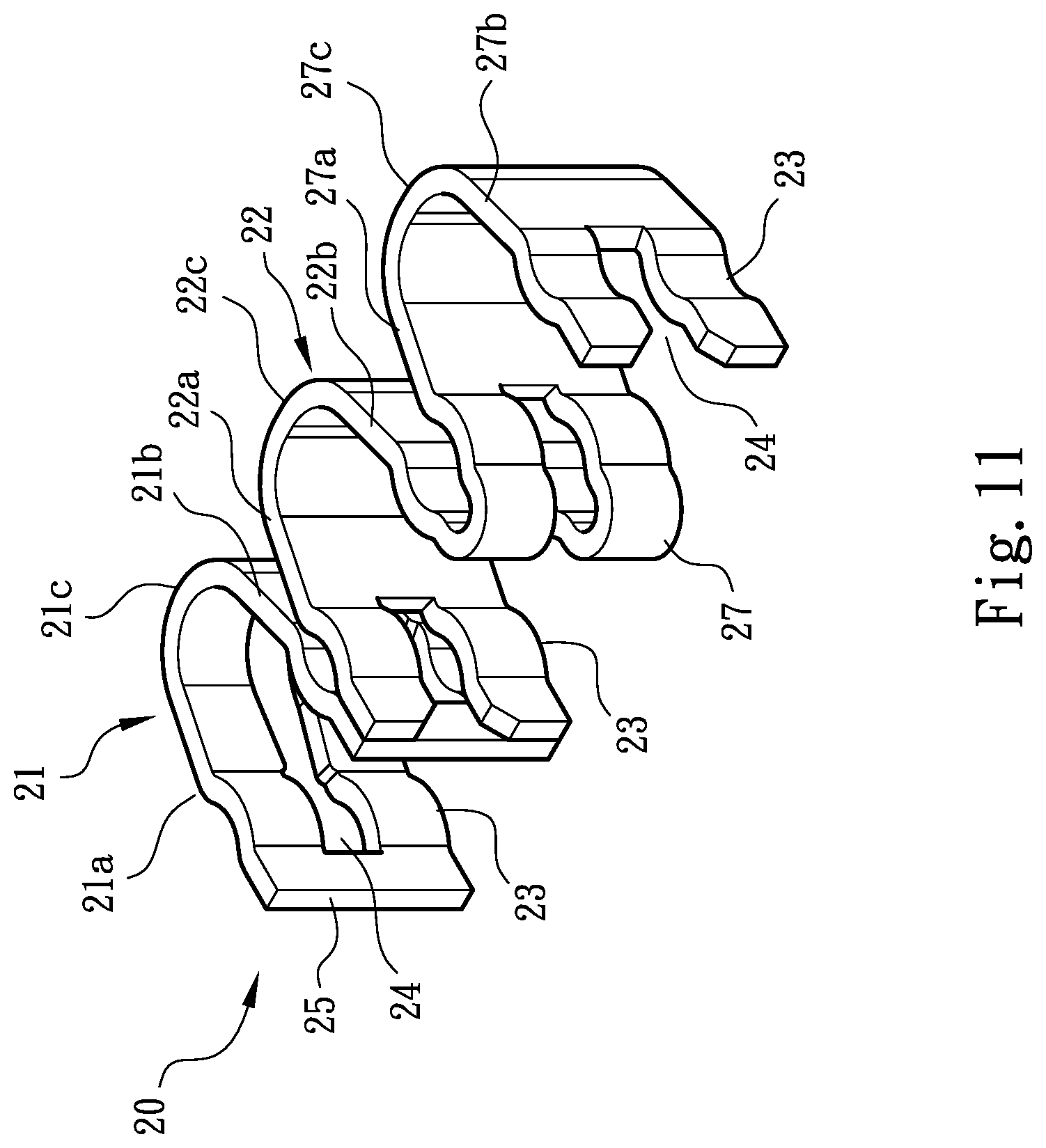 Patent US12327973 Figure 10 – Conductive component structure of rail-type terminal device