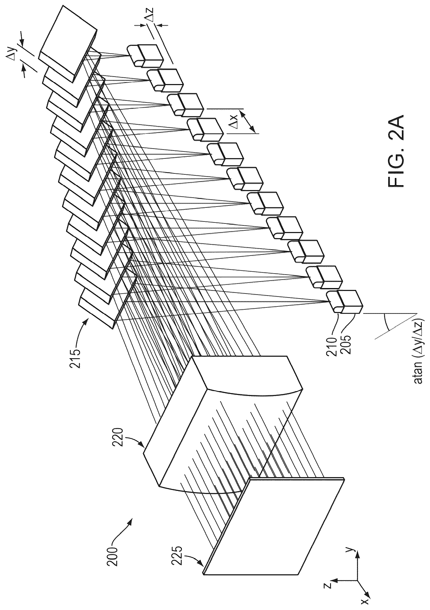 Patent US12327974 Figure 2 – Single emitter stacking for wavelength-beam-combining laser systems